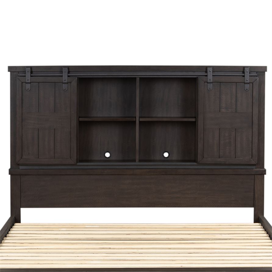 Queen Bookcase Headboard
