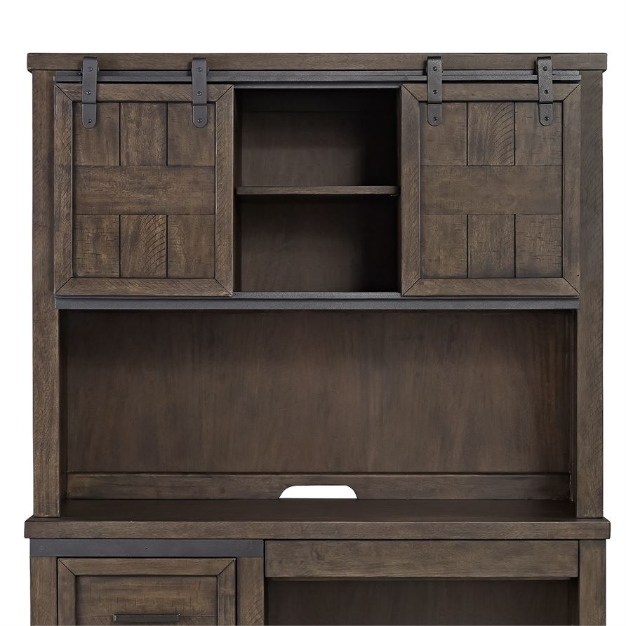 Double Barn Door Hutch
