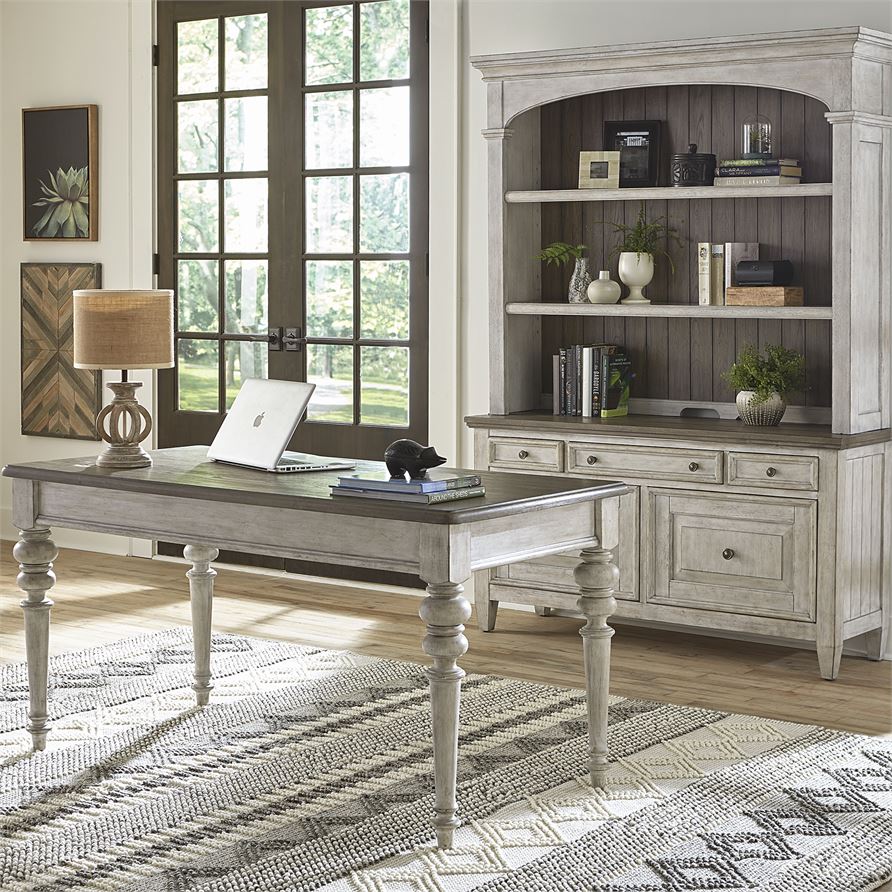 Liberty Heartland White Oak Complete Desk