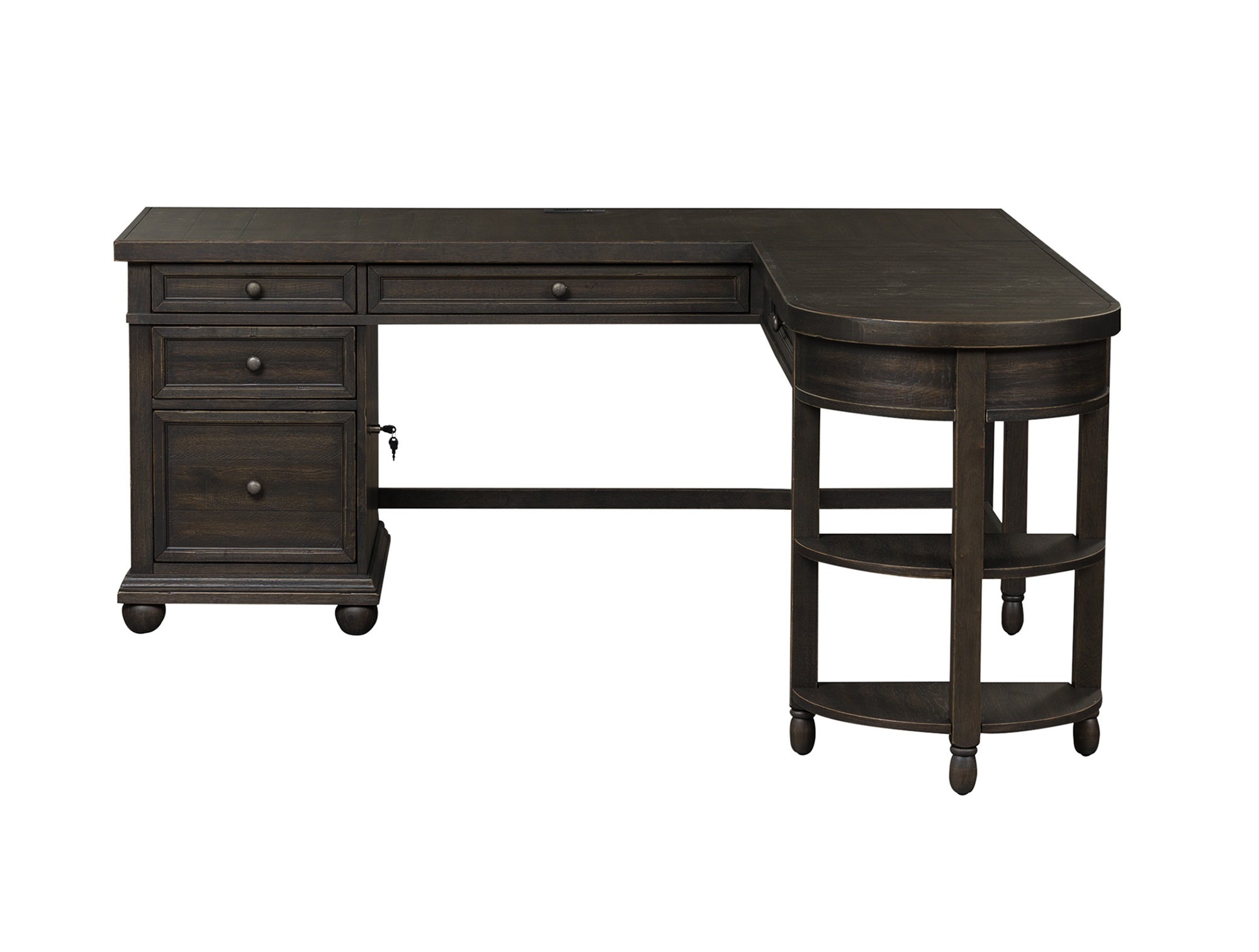 L Writing Desk Base