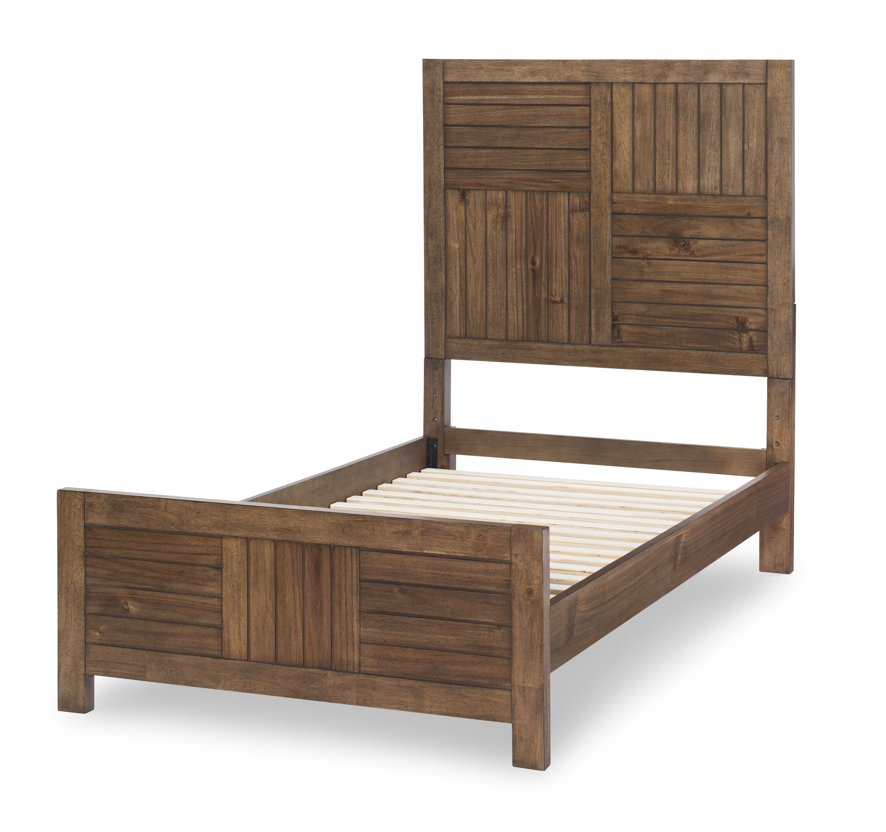 Legacy Kids Summer Camp Tree House Brown Twin Panel Bed