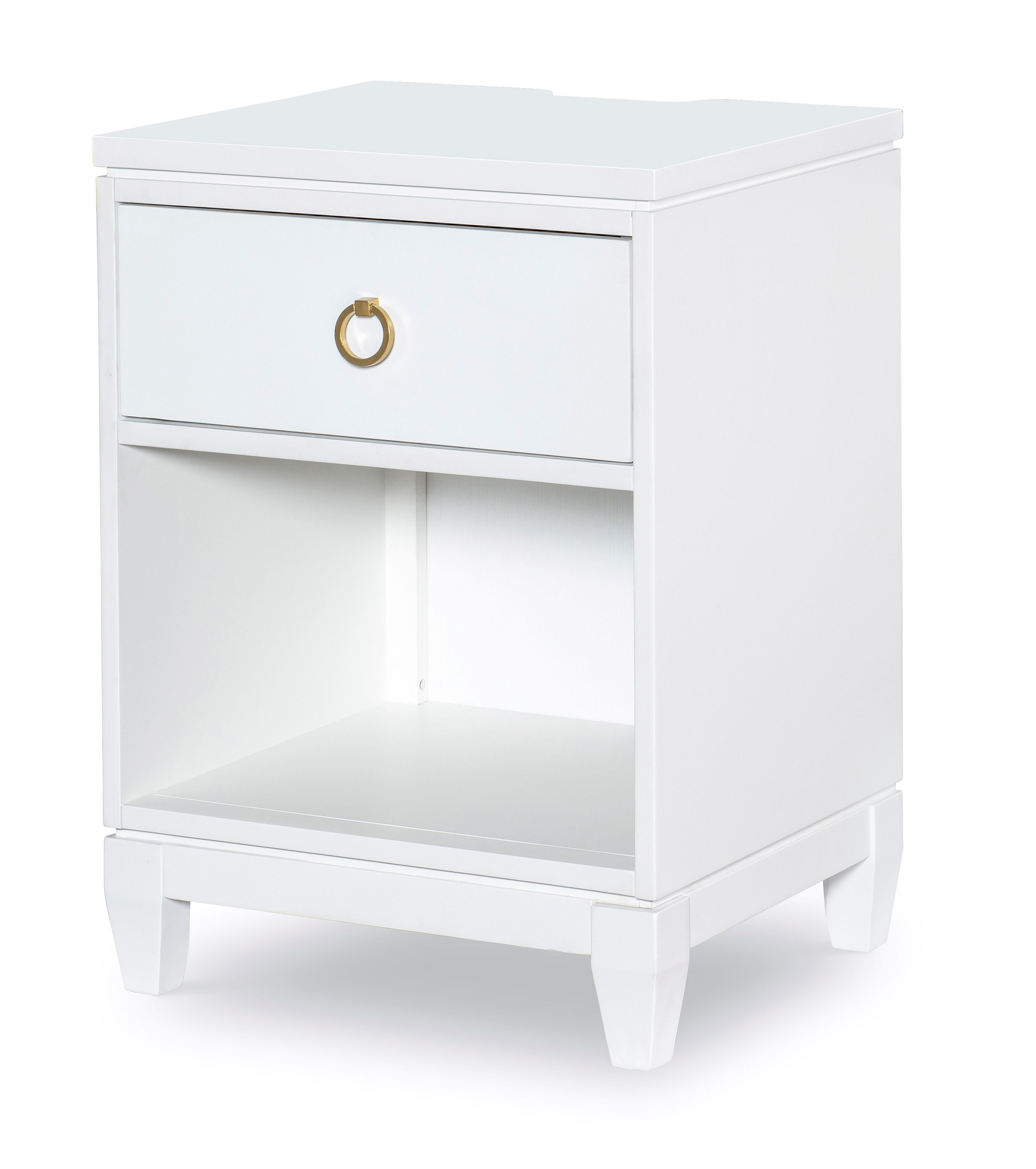 Legacy Furniture Summerland White Open Night Stand