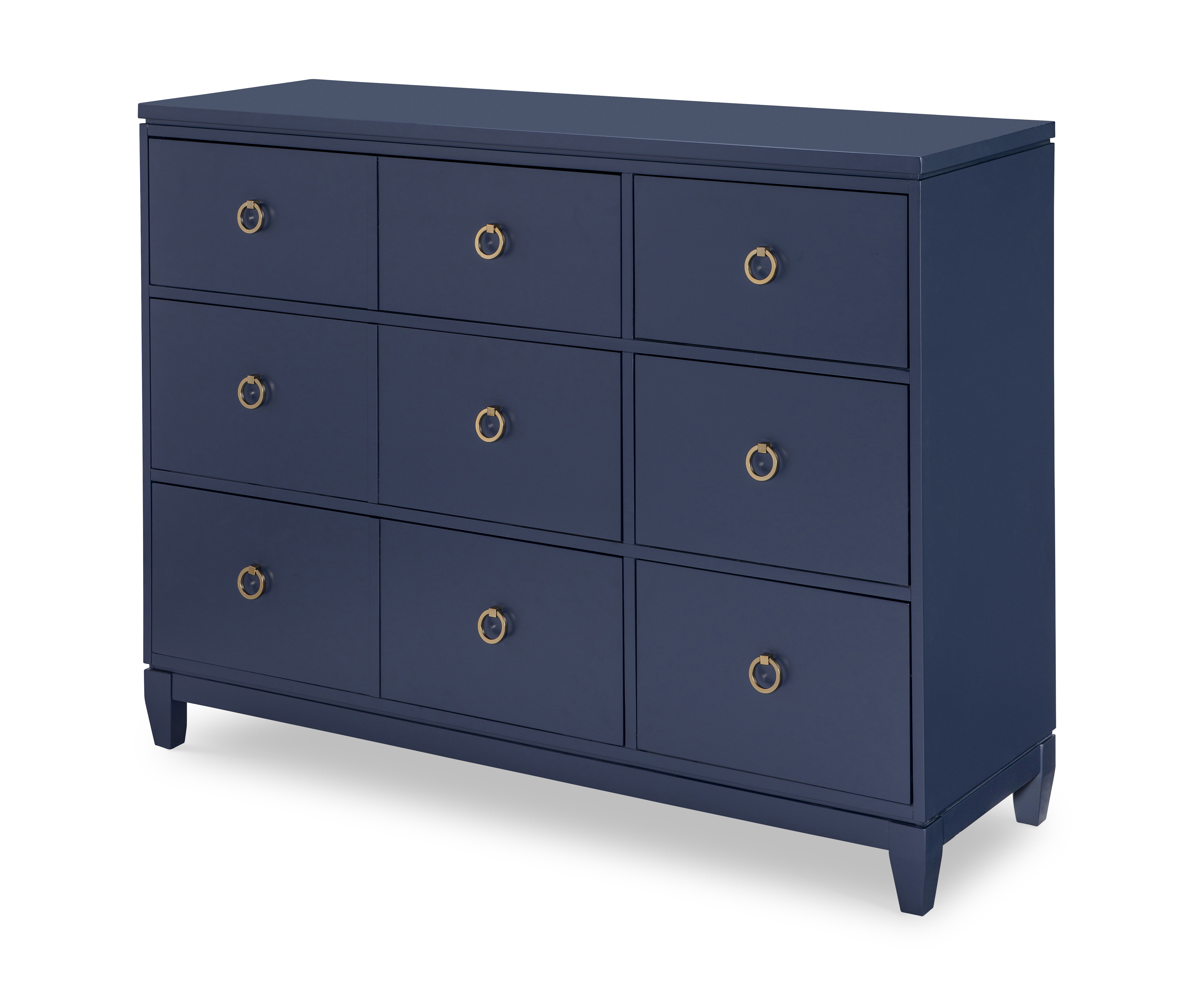 Legacy Furniture Summerland Inkwell Blue Drawers Dresser