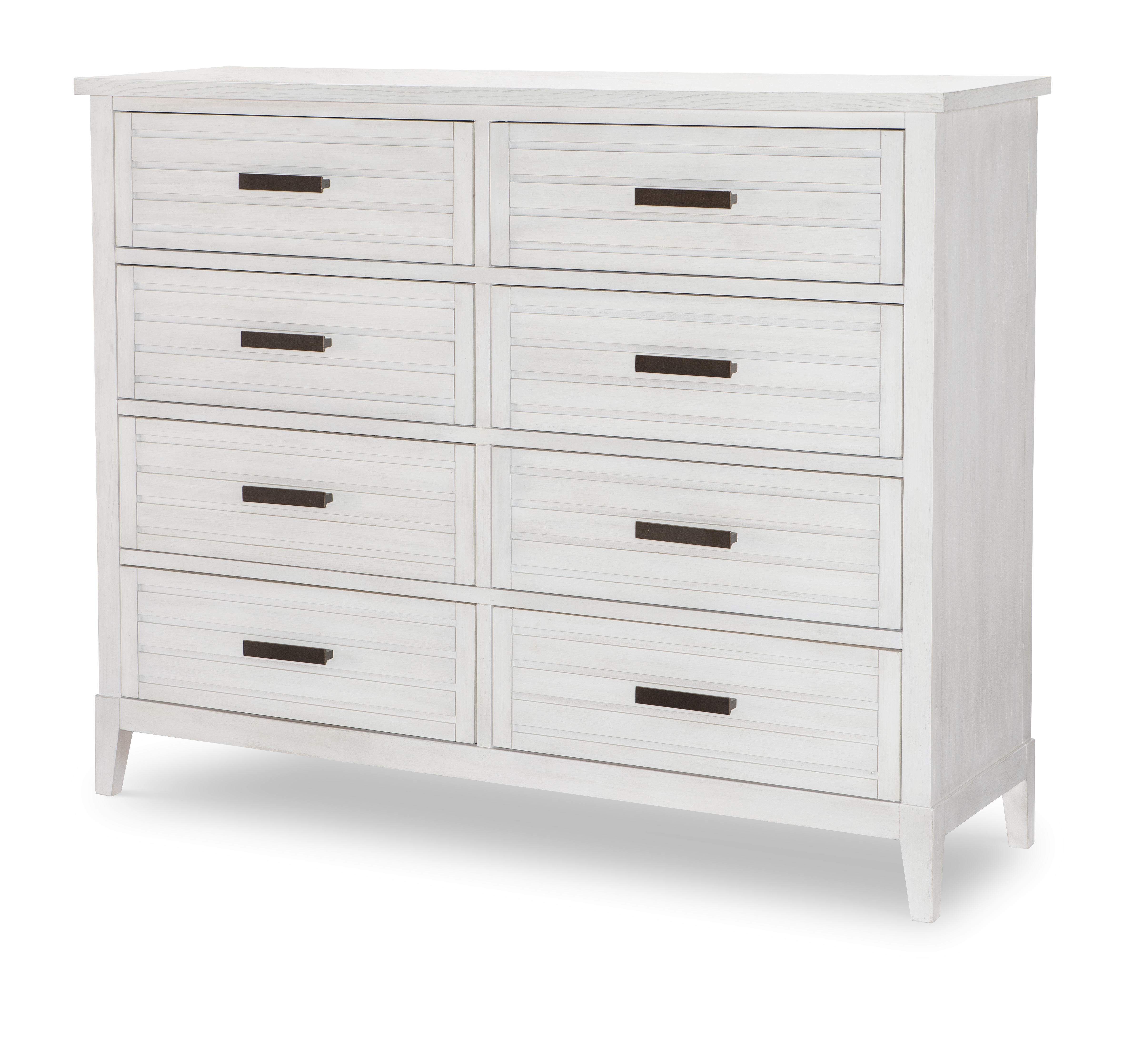 Legacy Furniture Edgewater Sand Dollar White 8 Drawers Dresser