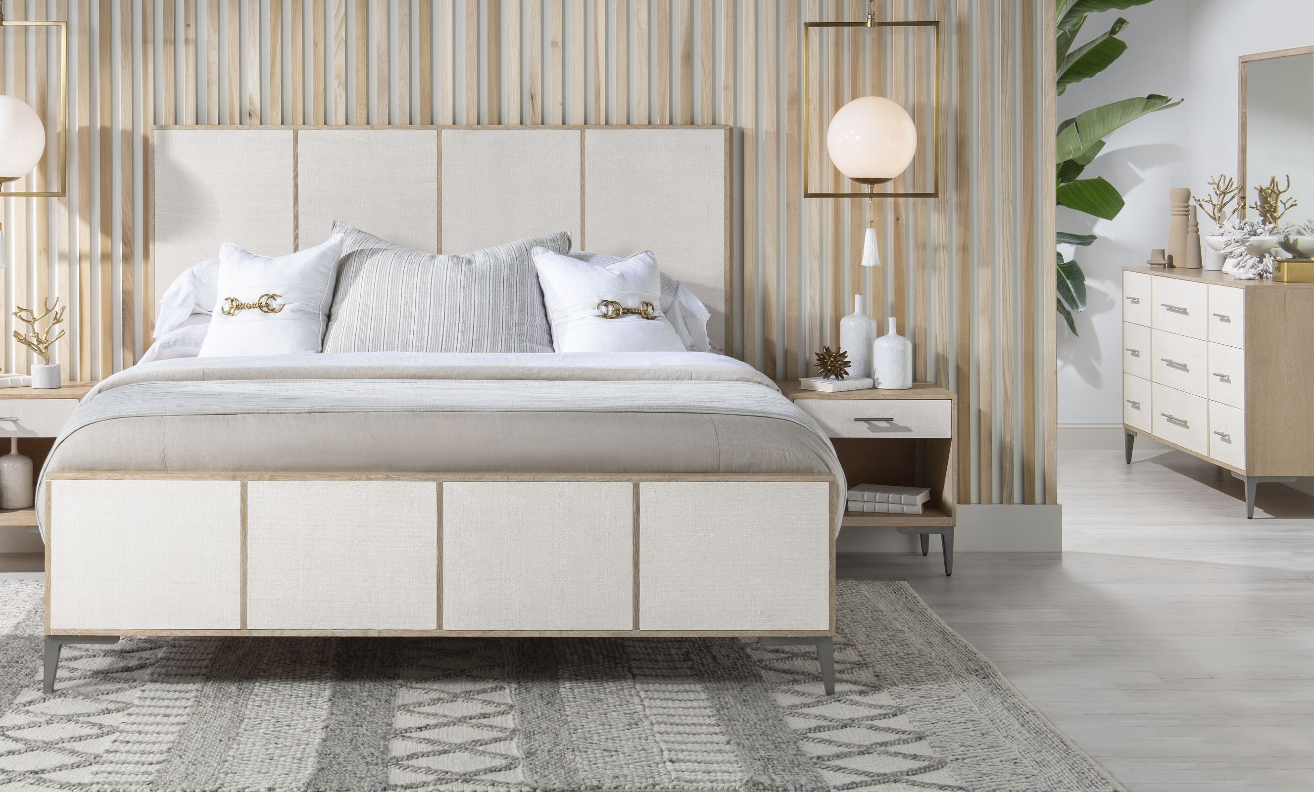 Legacy Furniture Biscayne Malabar 4pc Queen Bedroom Set With Open Nighstand
