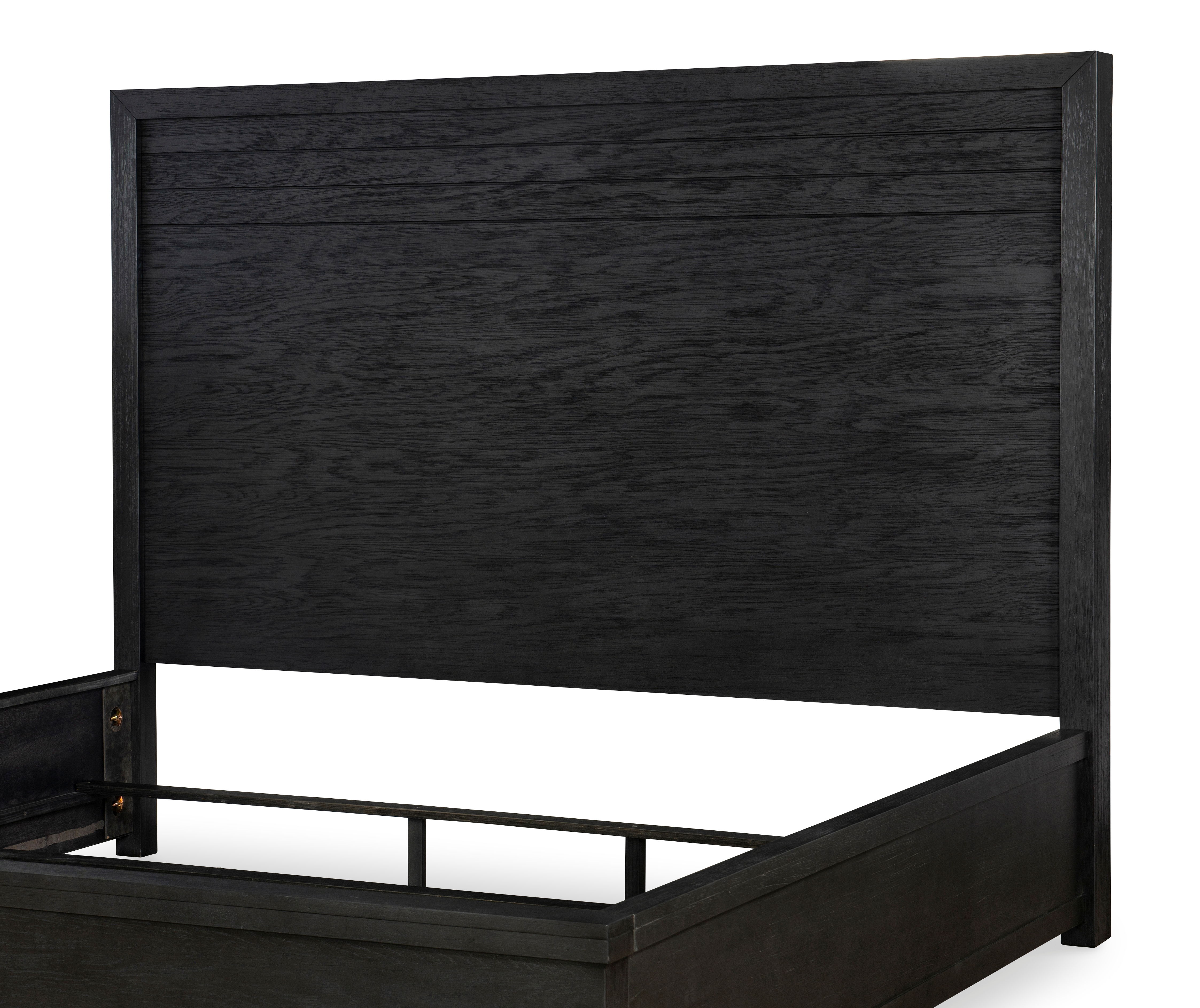 Panel Headboard Queen 5/0 Dark Oak Finish