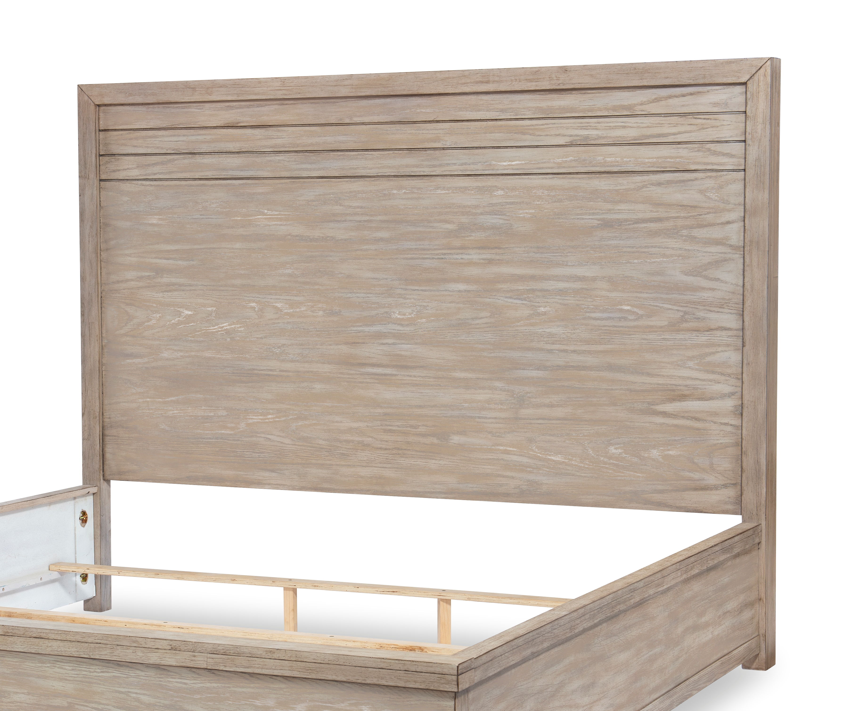 Panel Headboard K 6/6 Ck 6/0 Light Oak Finish