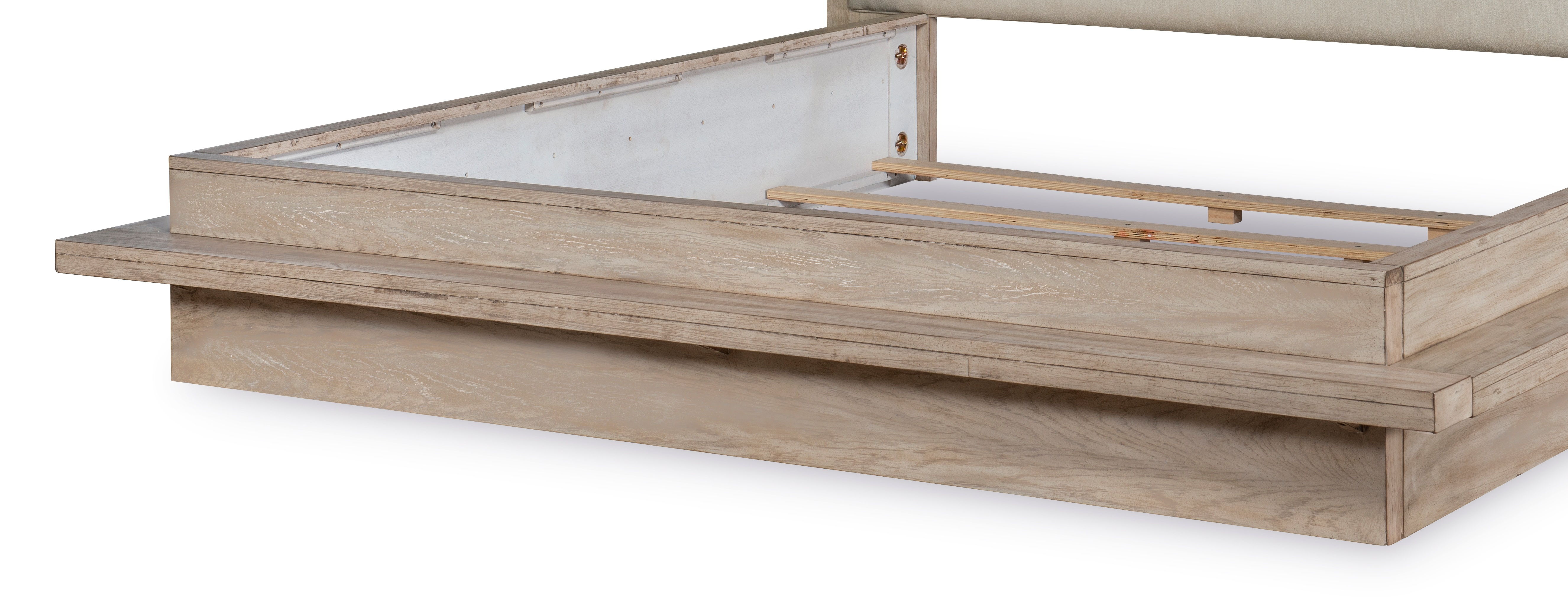 Upholstered Footboard Q 5/0 Light Oak Finish