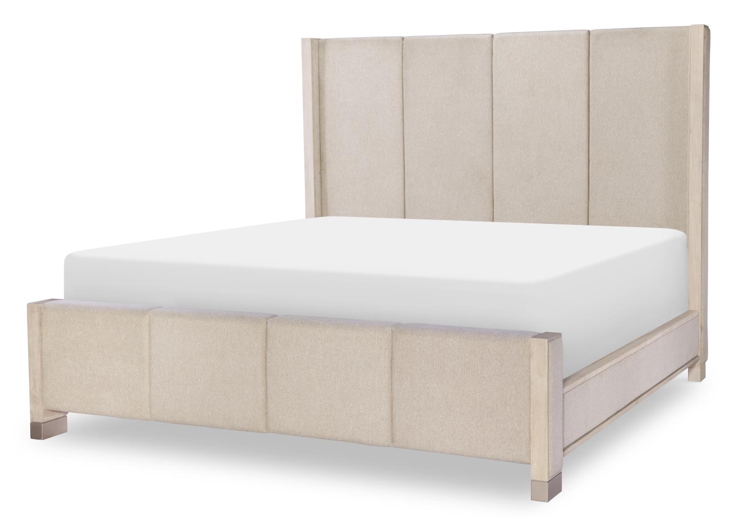 Legacy Furniture Bliss Soft Cashmere Queen Upholstered Bed