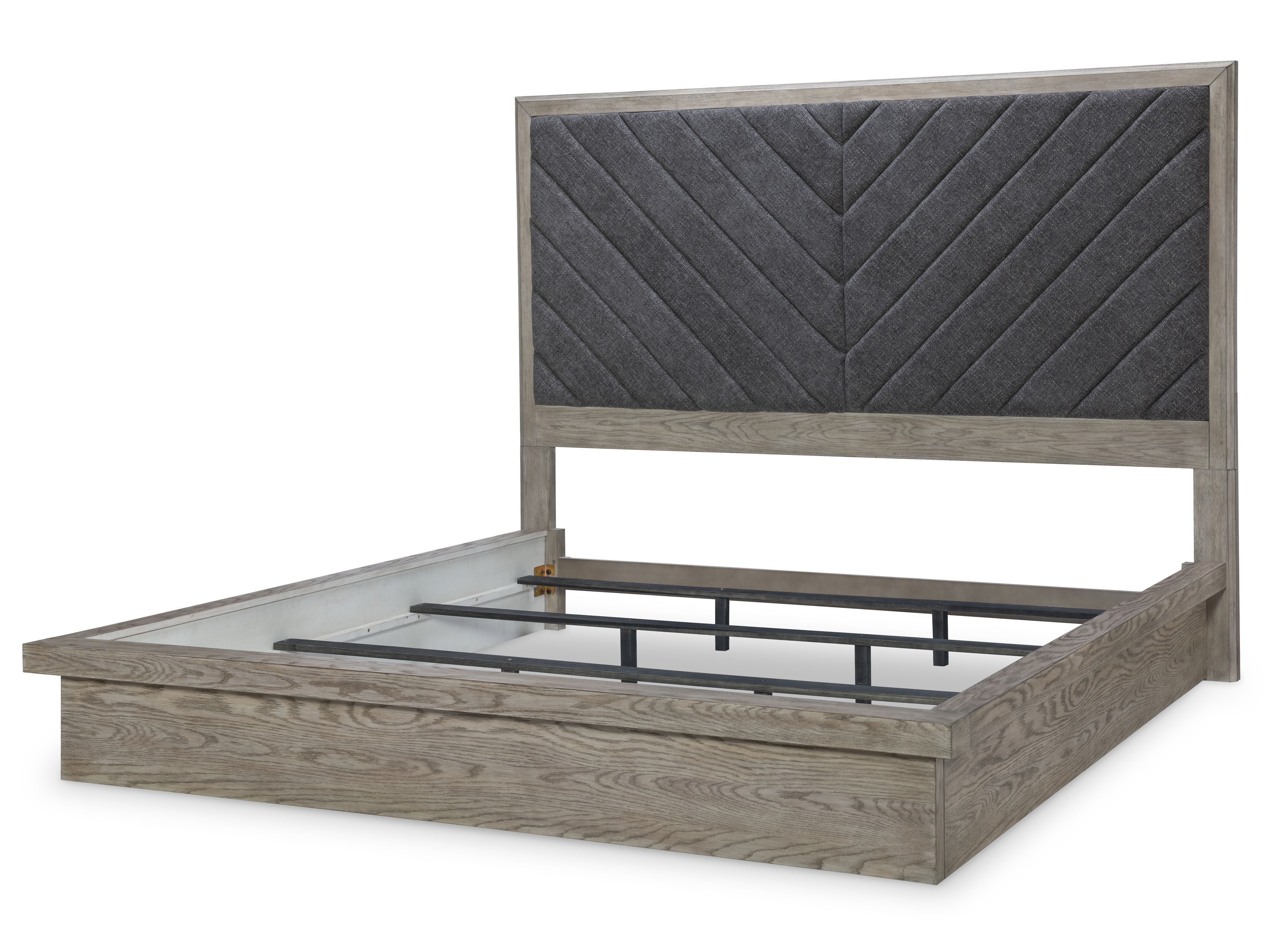 Legacy Furniture Halifax Java Flax Queen Upholstered Bed