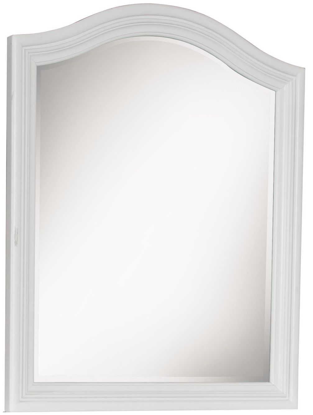 Legacy Kids Madison Natural White Arched Mirror