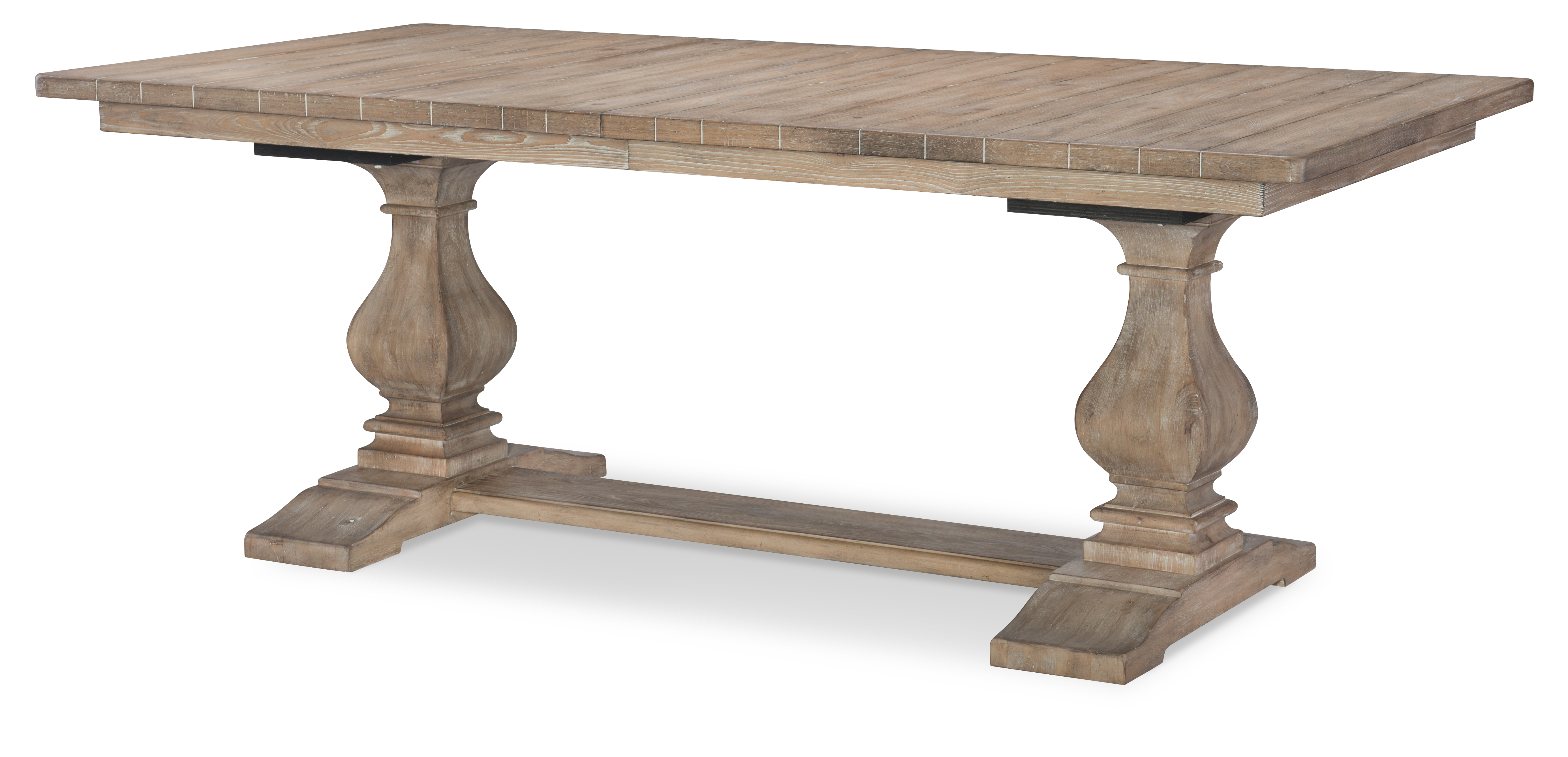 Legacy Furniture Monteverdi Sun Bleached Cypress Trestle Dining Table
