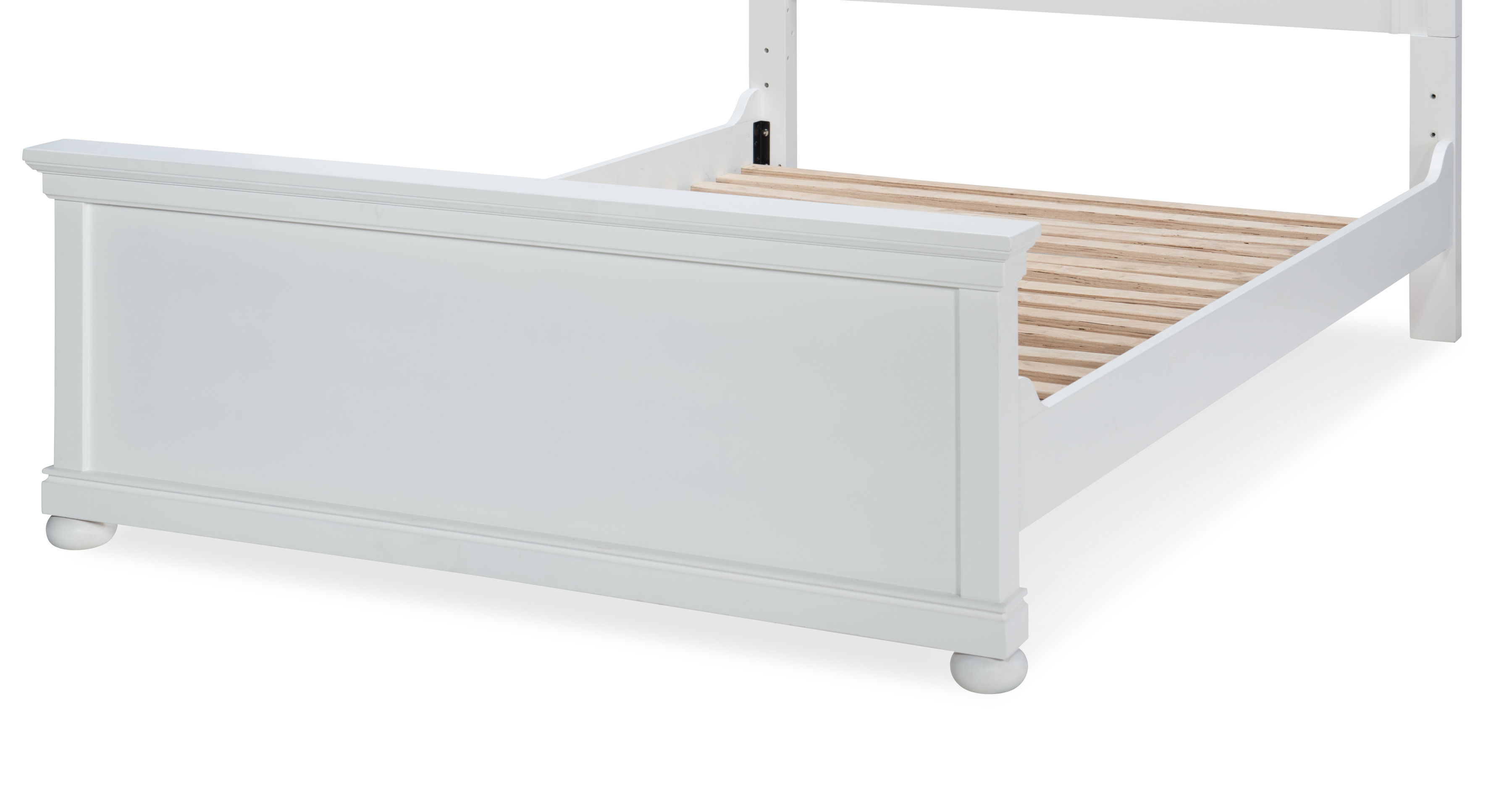 Panel Ftbd W Slat Roll F 46 White Finish