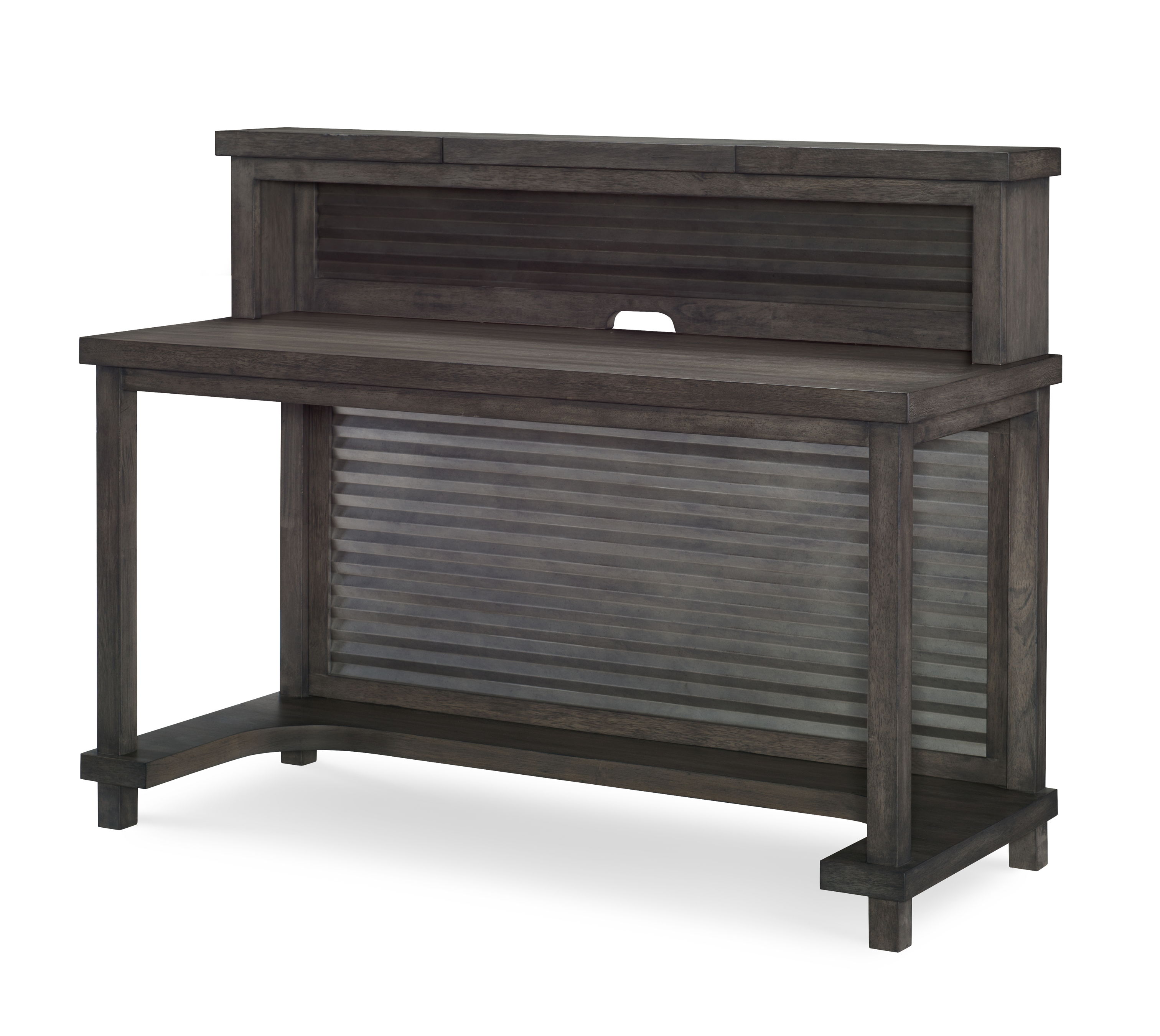 Legacy Kids Bunkhouse Aged Barnwood Activity Table with Desk Gallery