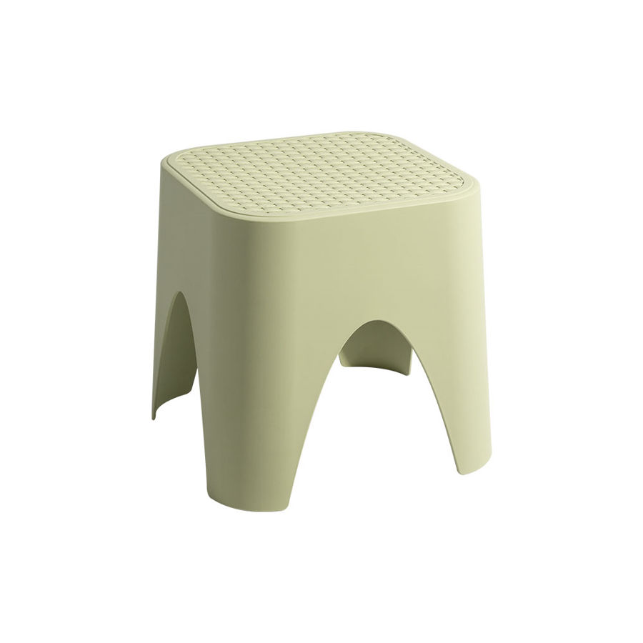 2 Lagoon Mallorca Wasabi Green Rattan Top Stackable Side Table Ottoman