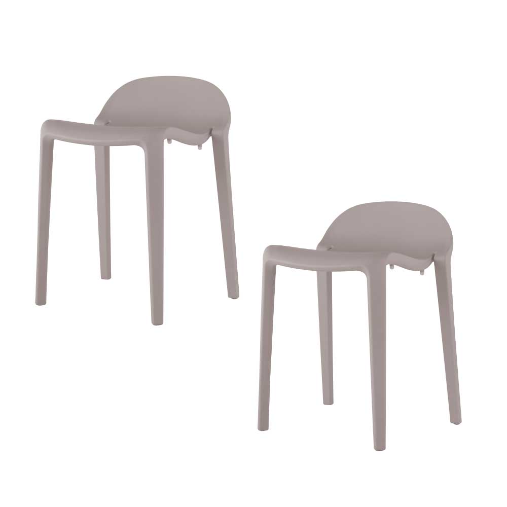 2 Lagoon Joyous Grey Short Stools