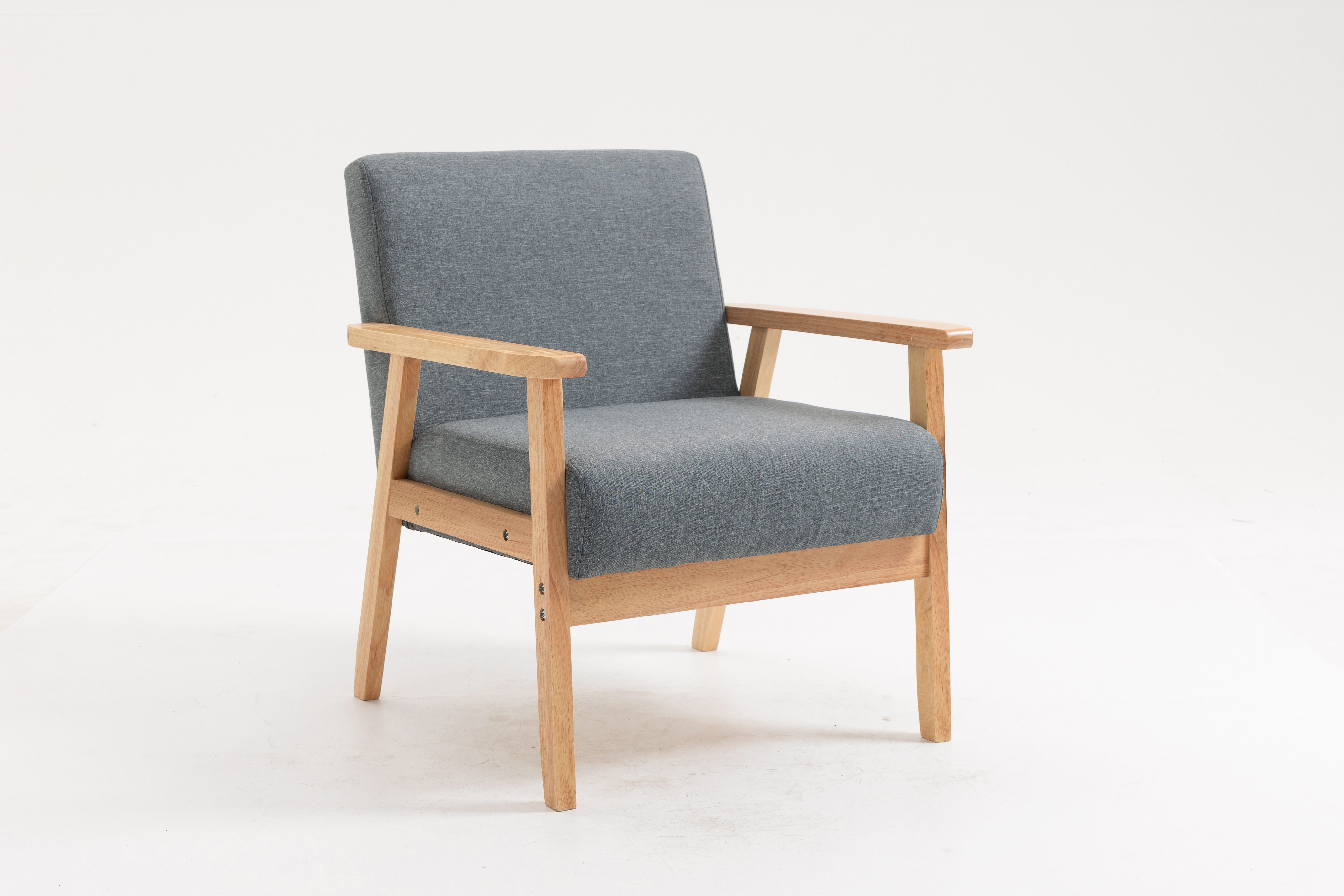 Lilola Home Bahamas Gray Natural Chair