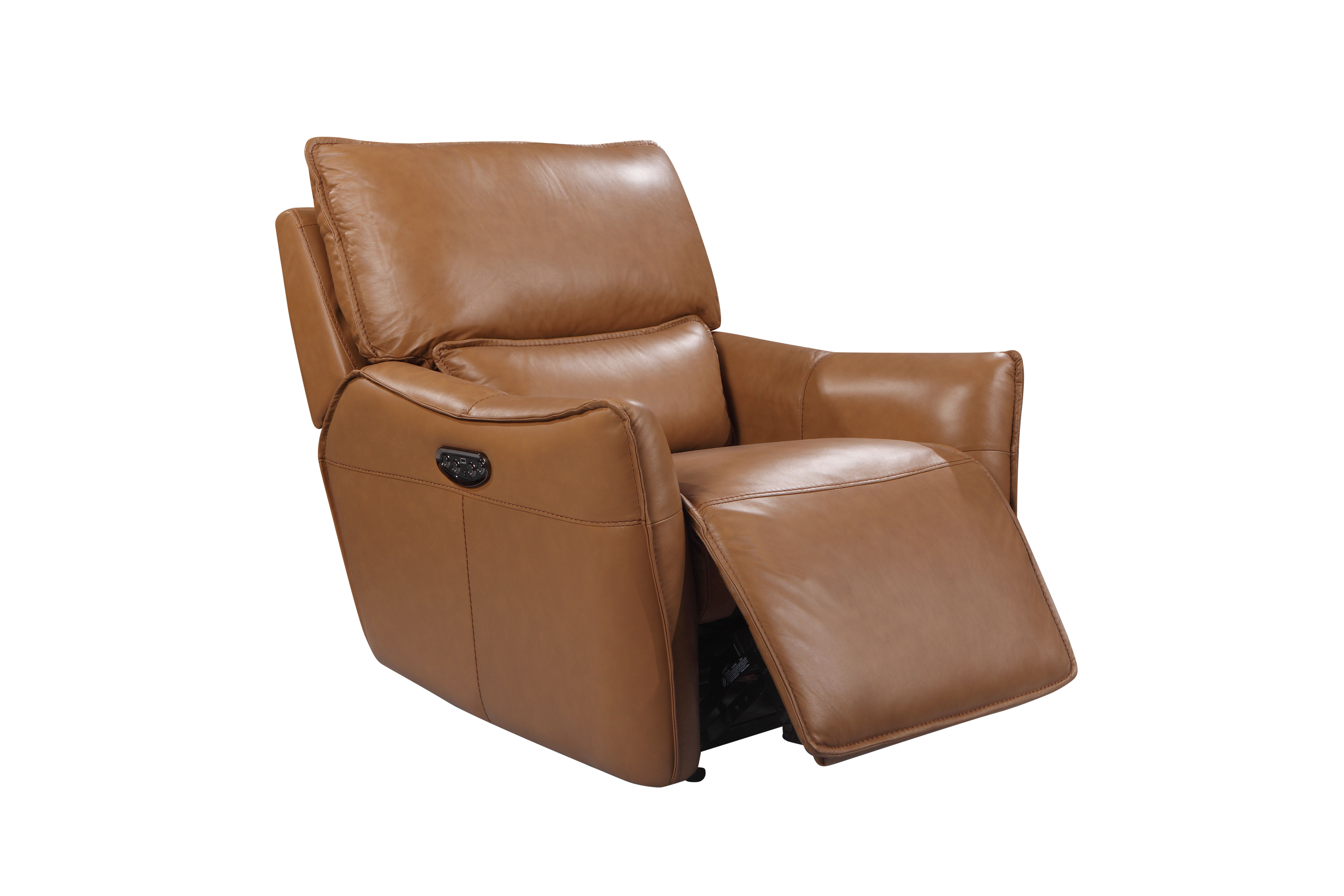 Leather Italia USA Shae Desert Portland Glider Recliner