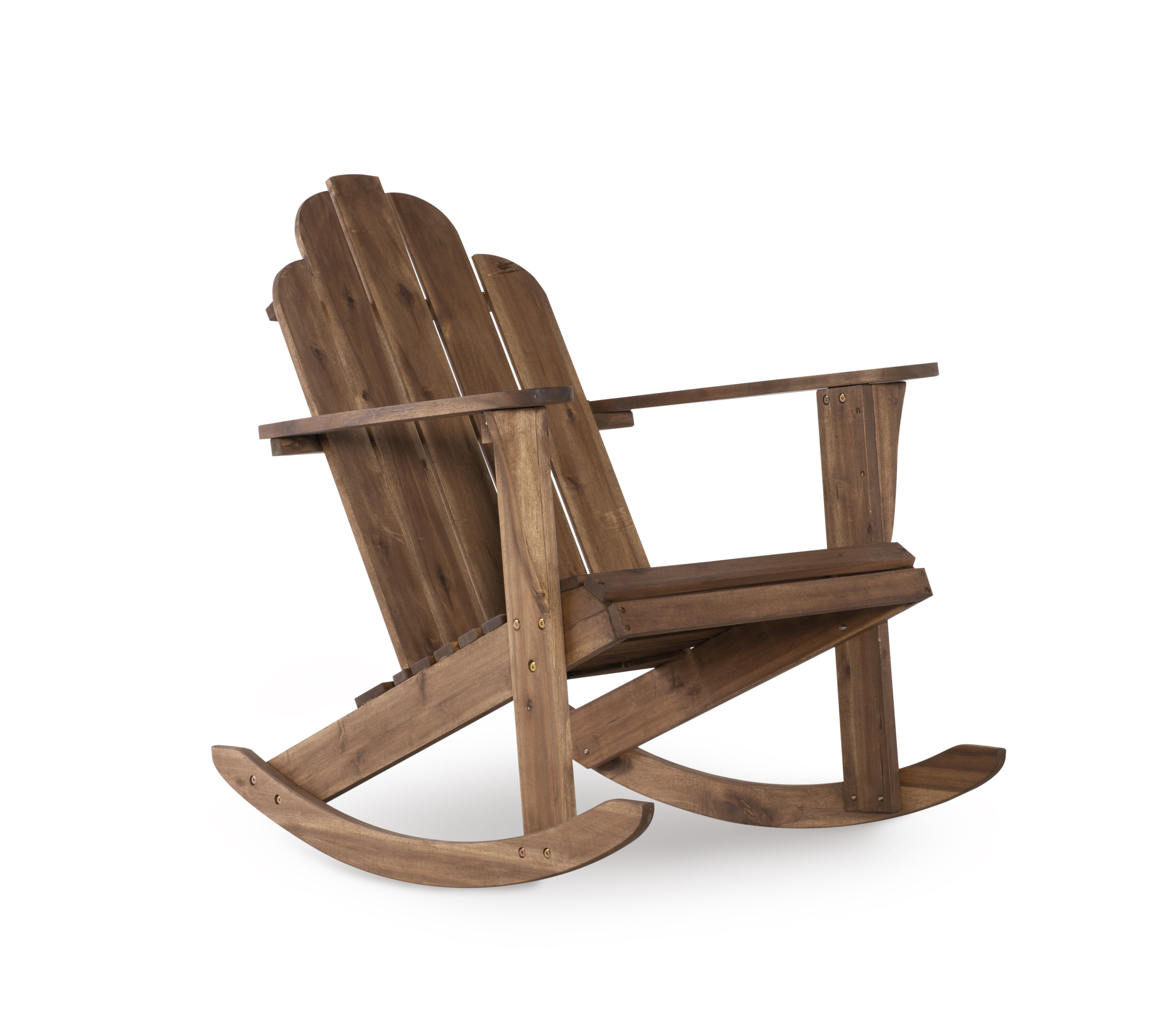 Linon Adirondack Acorn Rocking Chair