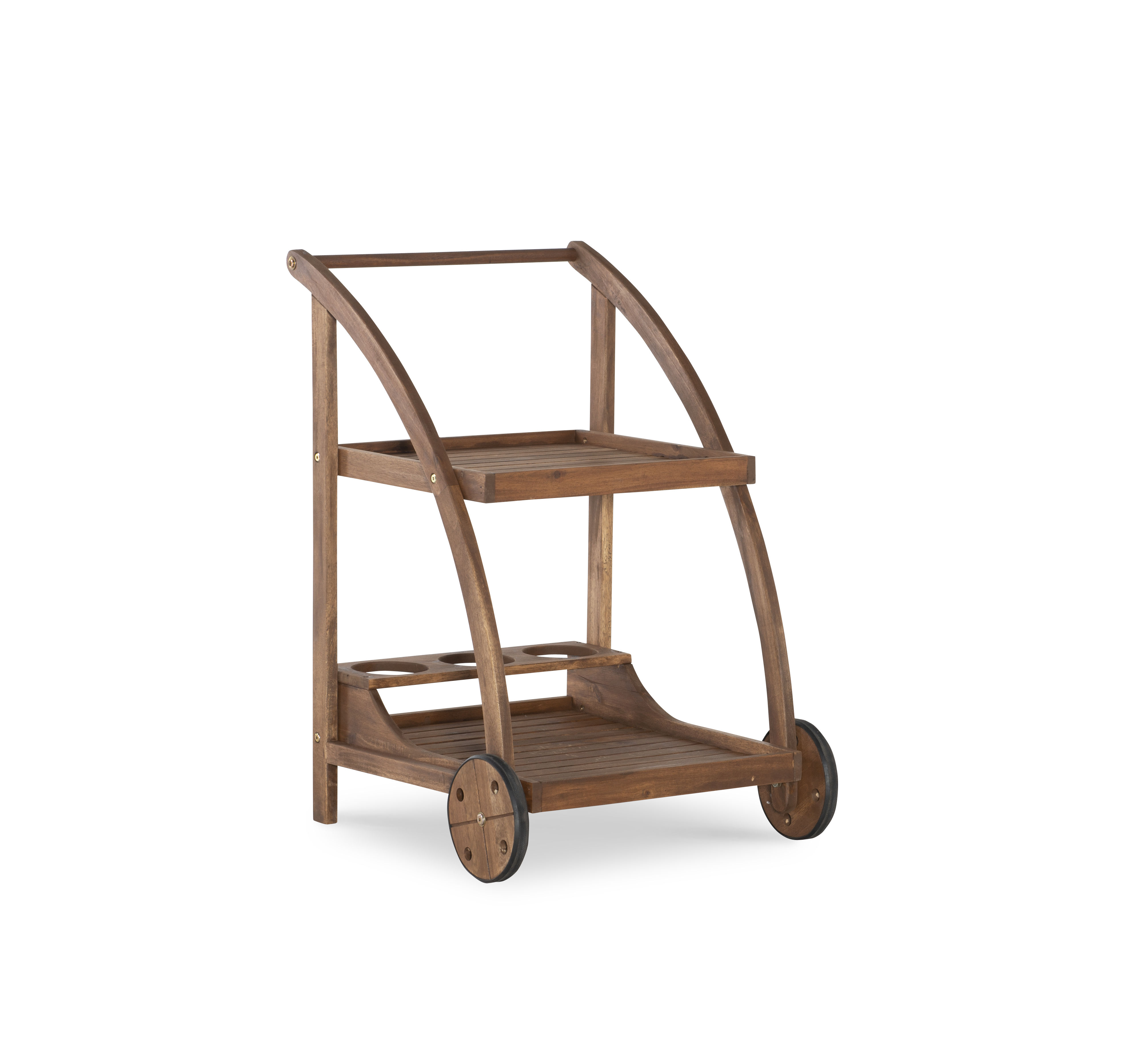 Linon Catalan Acorn Trolley
