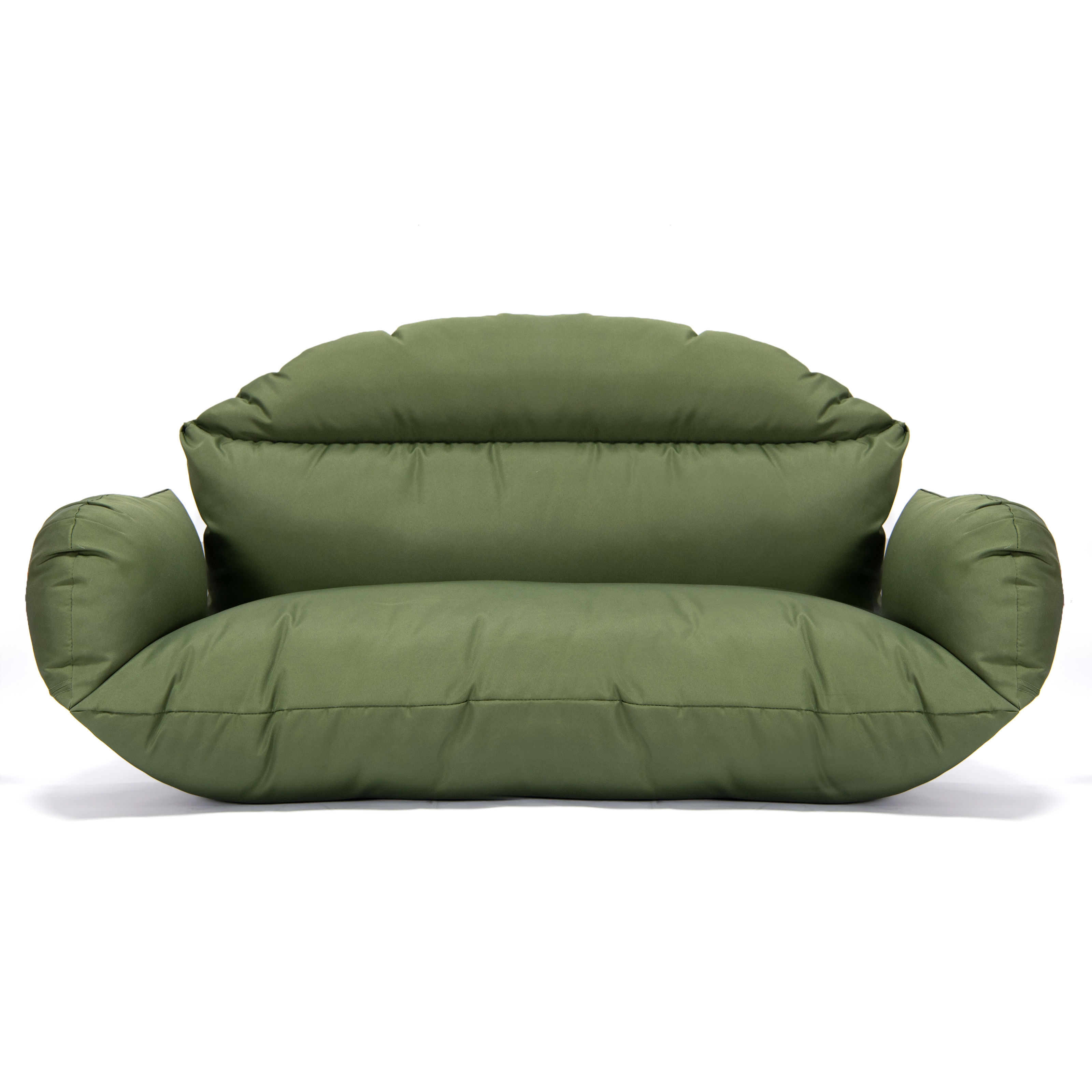 LeisureMod Egg Dark Green 2 person Swing Cushion