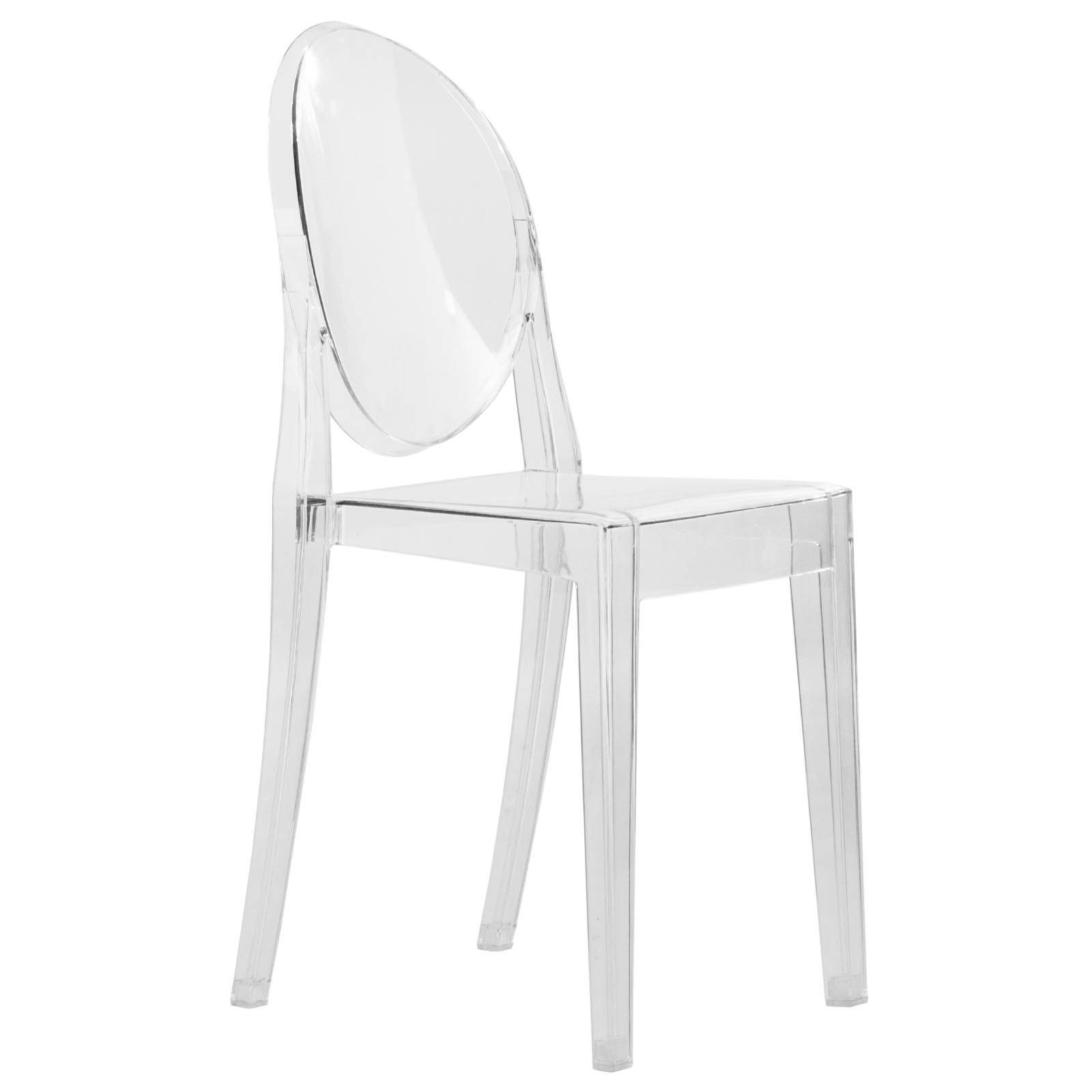 Design Edge Geurie  Transparent Acrylic Chair
