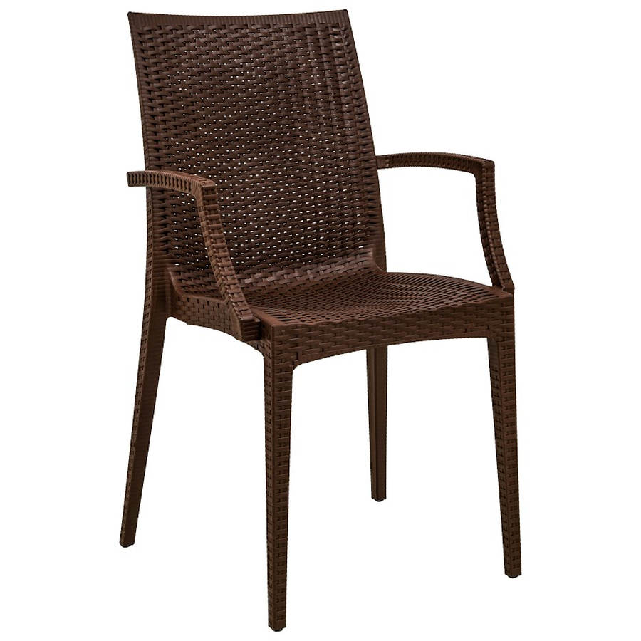 Design Edge Henty  Brown Mace Indoor Outdoor Arm Chair
