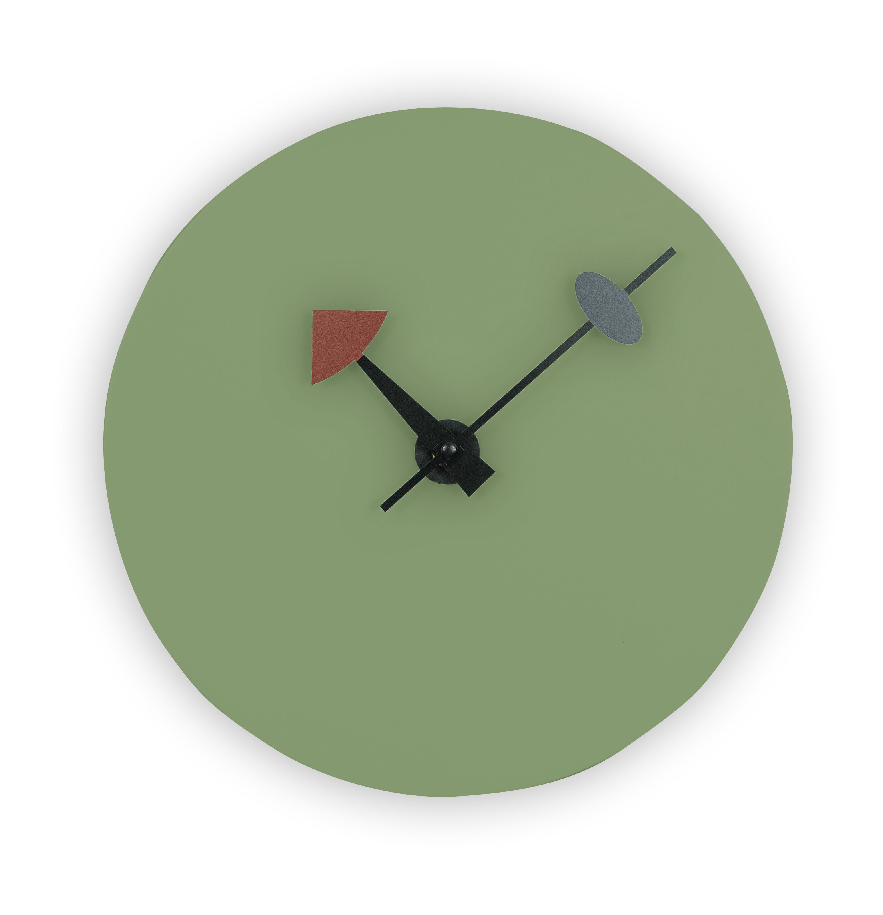 Design Edge Gerringong  Mint Round Wall Clock