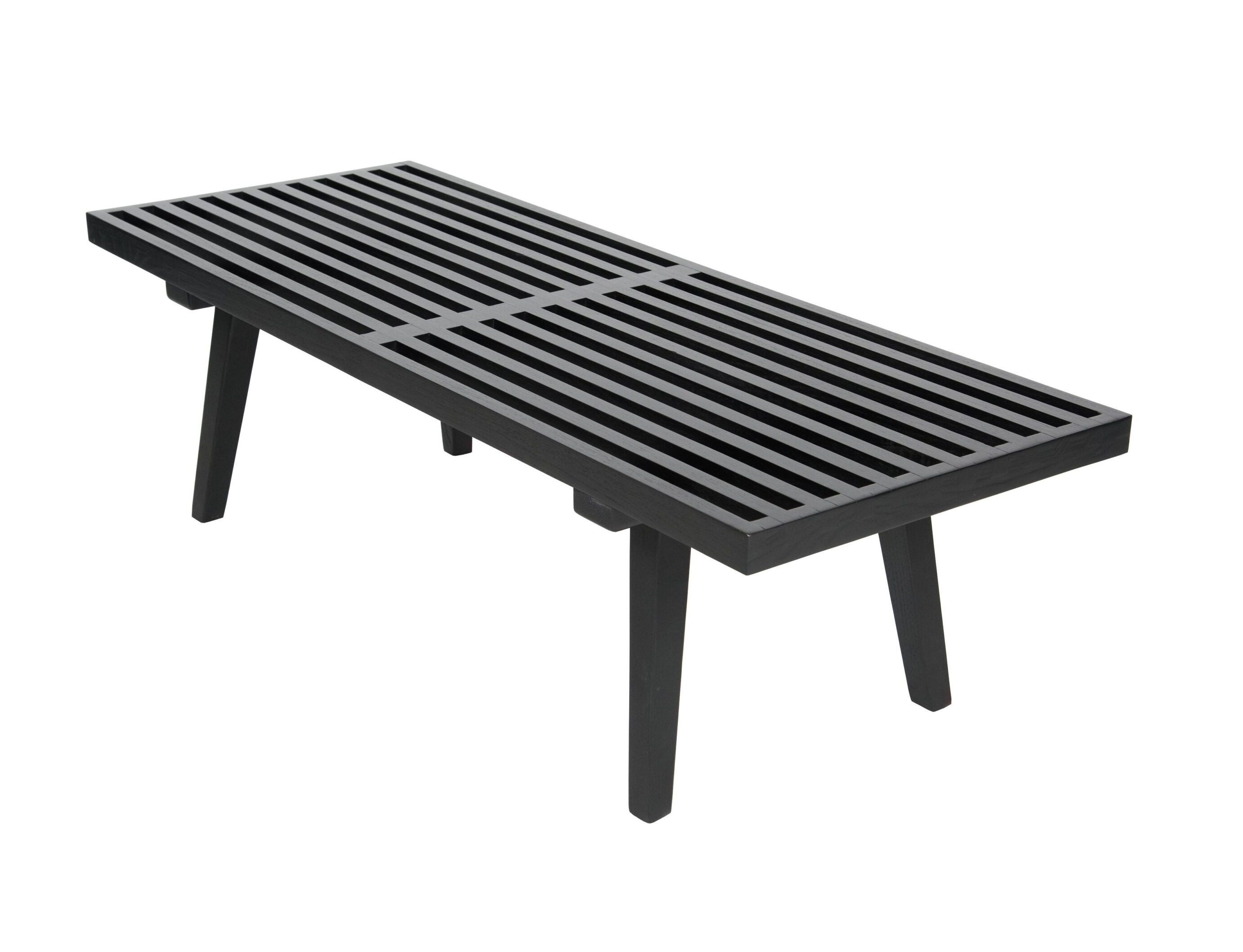Design Edge Greenhill  Black 4 Feet Platform Bench