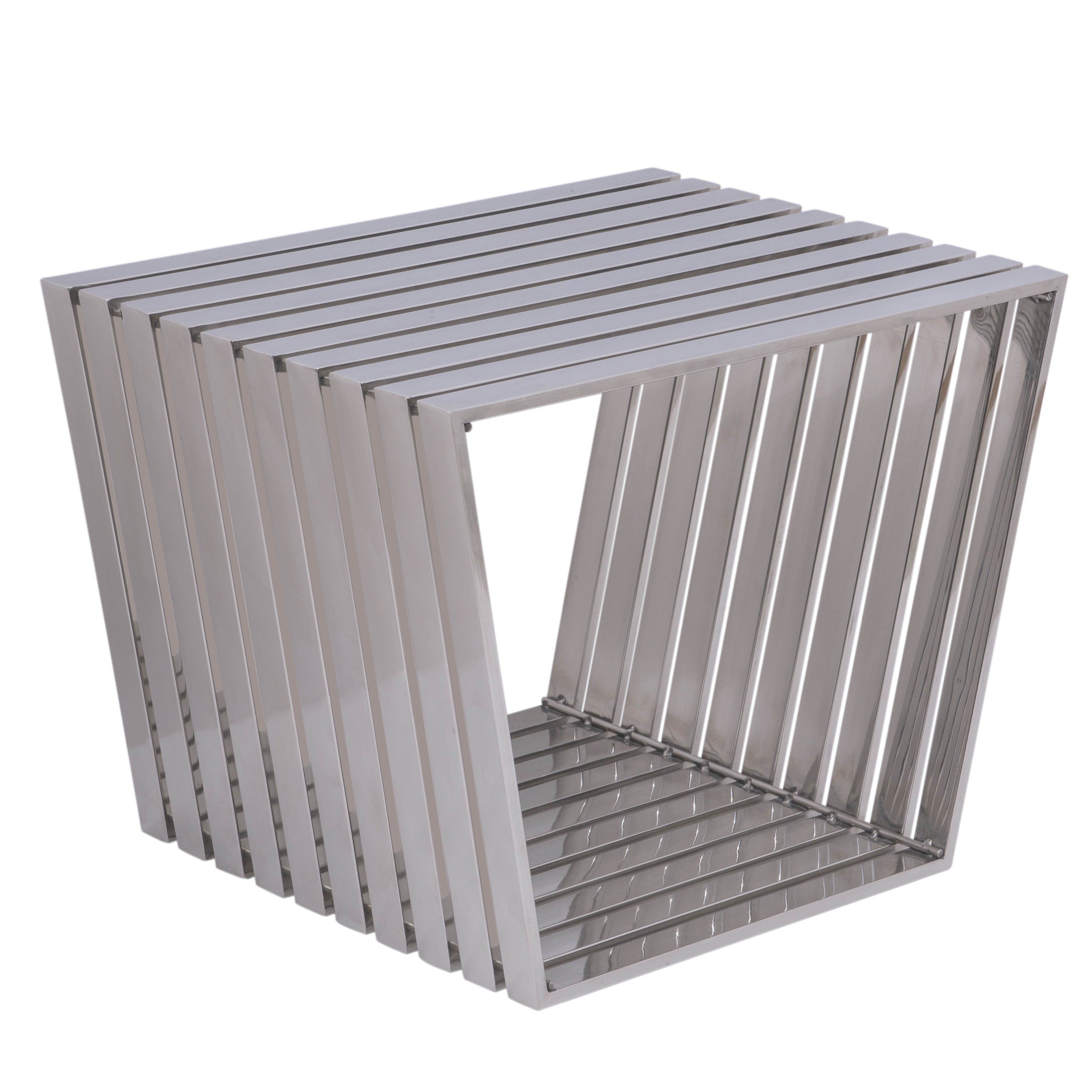 Design Edge Hay  Stainless Steel Bench