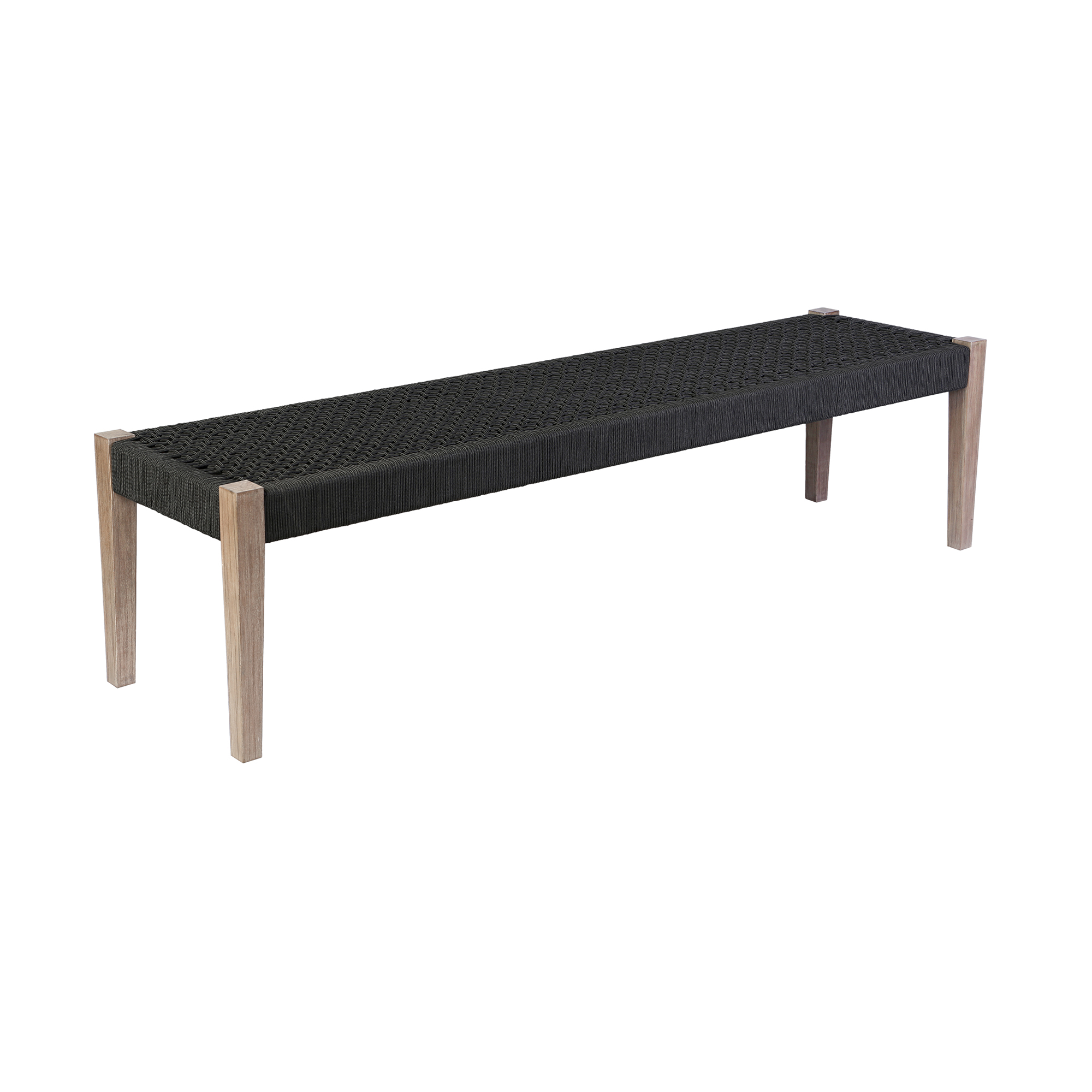 Luxur Living Lon Charcoal Outdoor Dining Bench