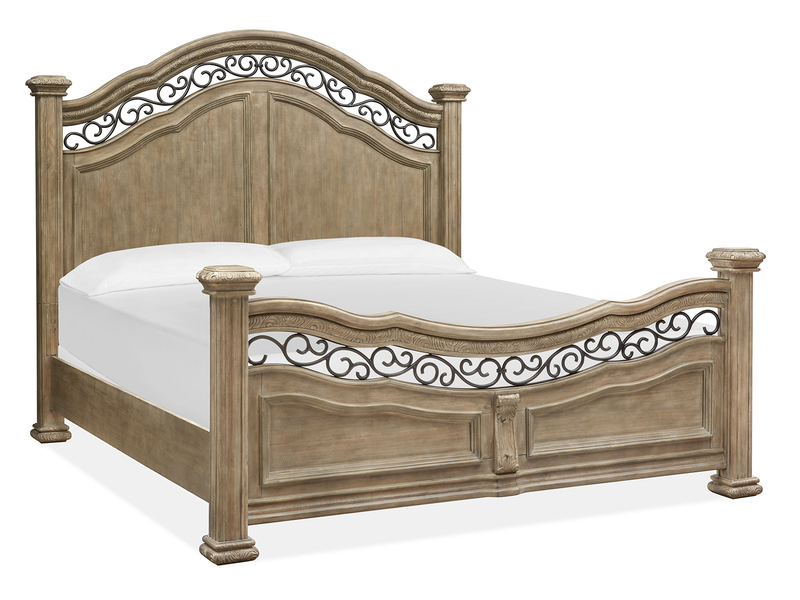 Magnussen Home Marisol Fawn King Panel Bed