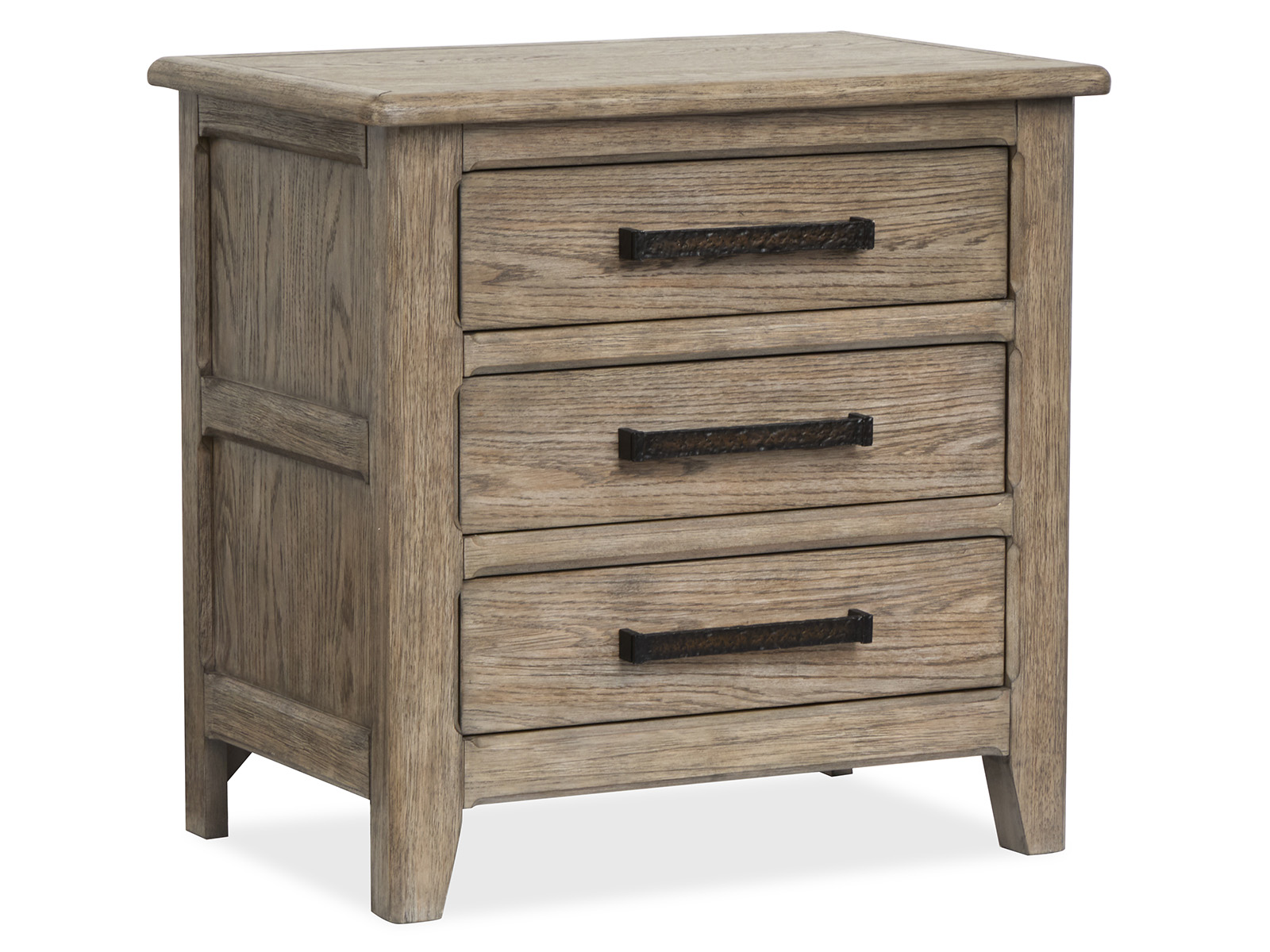 Magnussen Home Claremont Smokey Taupe 2pc Bedroom Set with Cal King Upholstered Bed