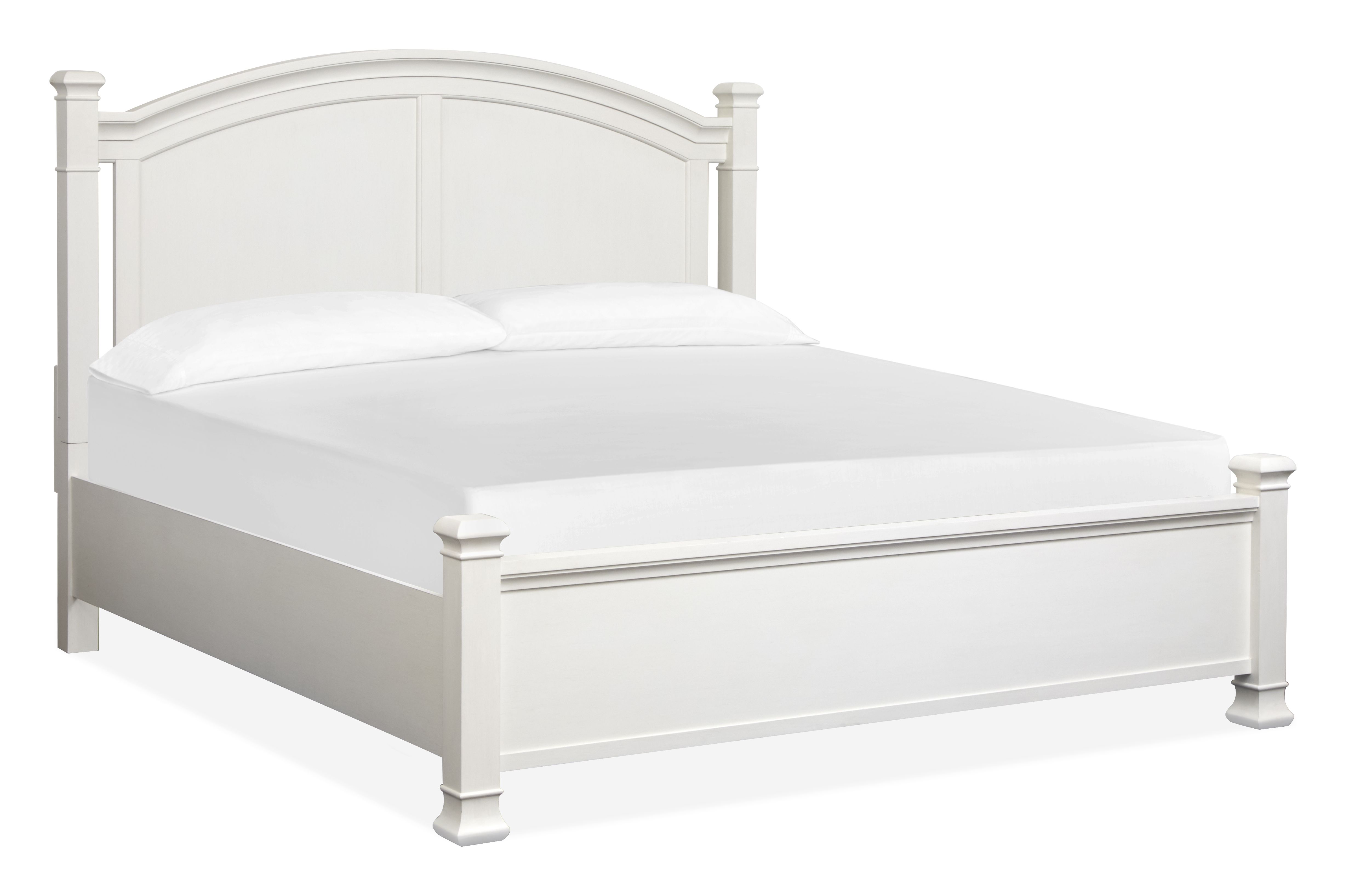 Magnussen Home Kingston Whisper White King Panel Bed