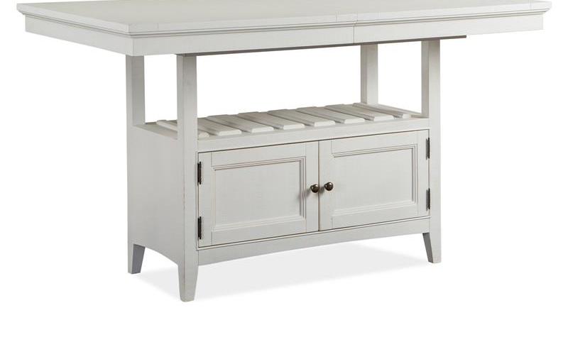 Wood Counter Dining Table Base SU