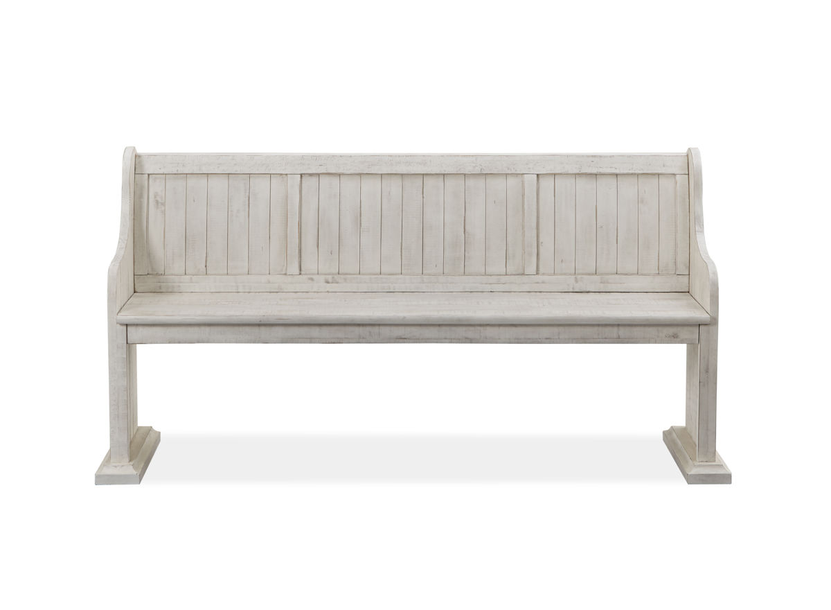 Magnussen Home Bronwyn Alabaster Bench