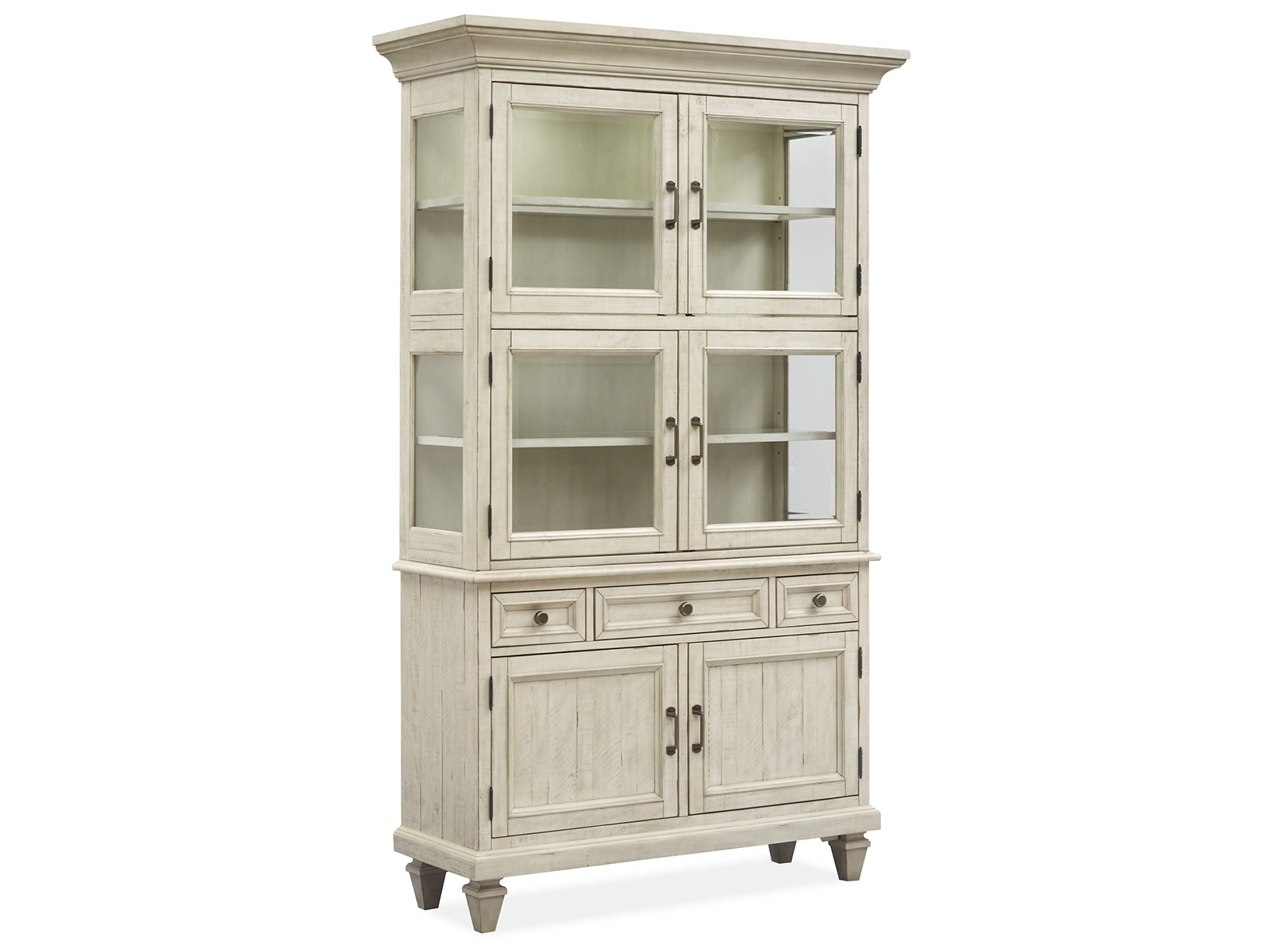 Magnussen Home Newport Alabaster Dining Cabinet
