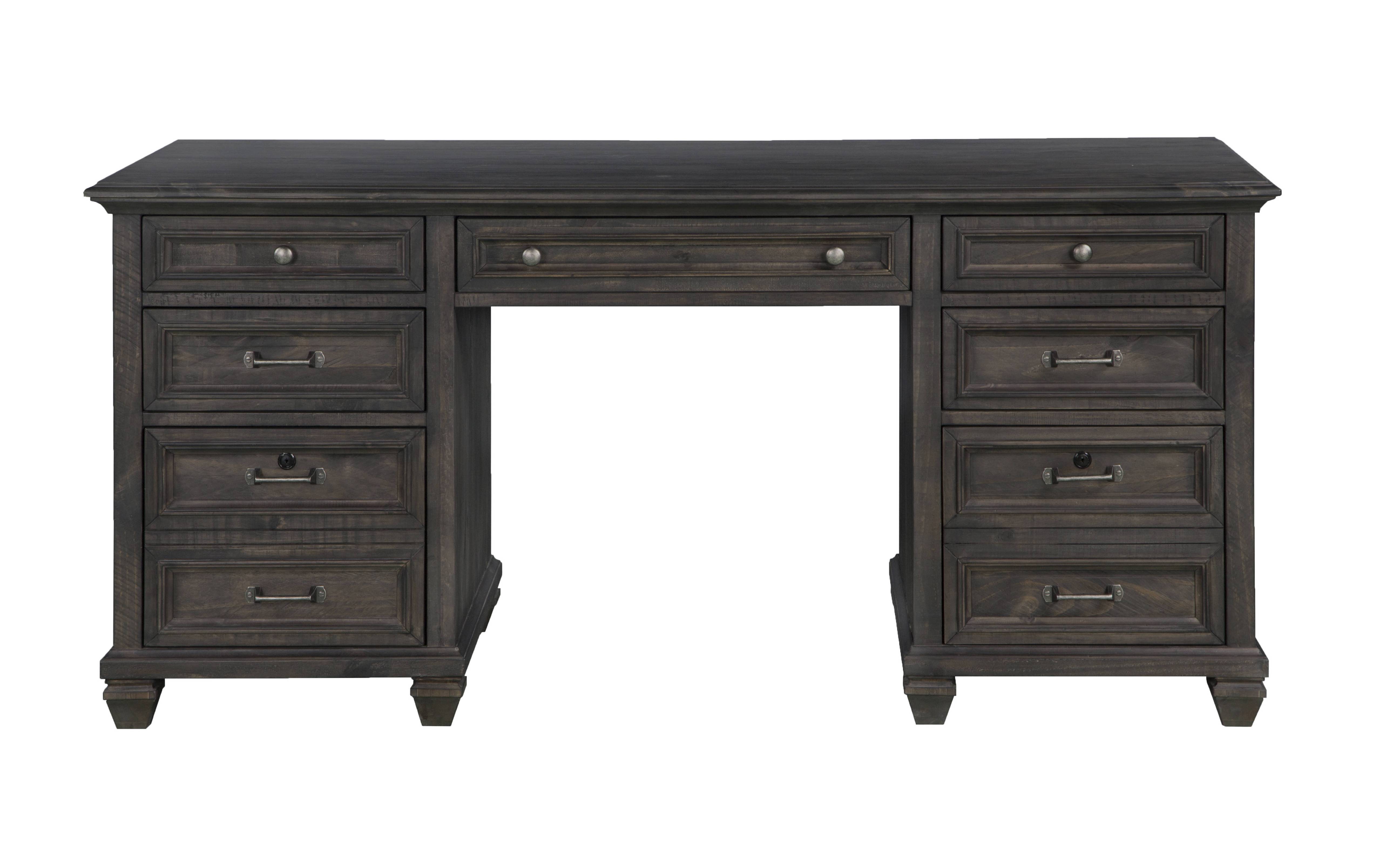 Magnussen Home Sutton Place Wood Executive Desk and Chair Set