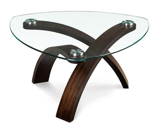 Magnussen Home Allure Pie Shaped Cocktail Table