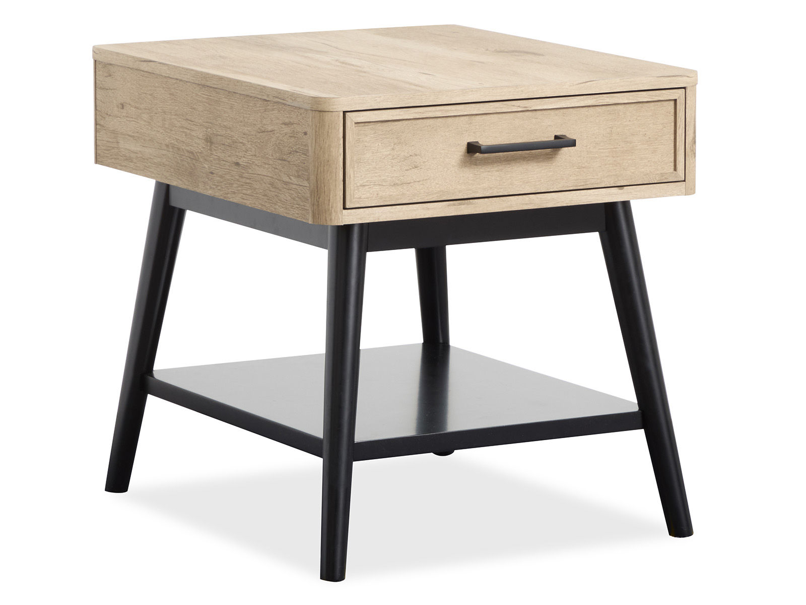 Magnussen Home Fletcher Driftwood End Table