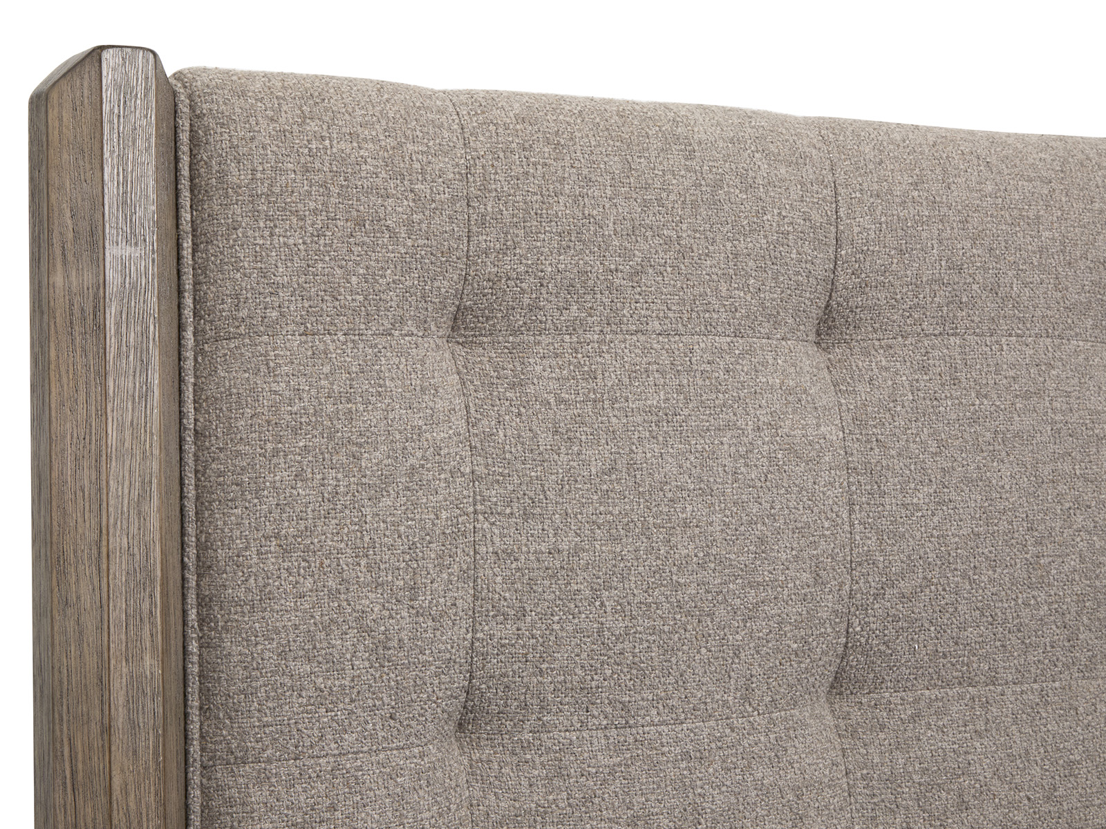 Magnussen Home Claremont Smokey Taupe 2pc Bedroom Set with Cal King Upholstered Bed