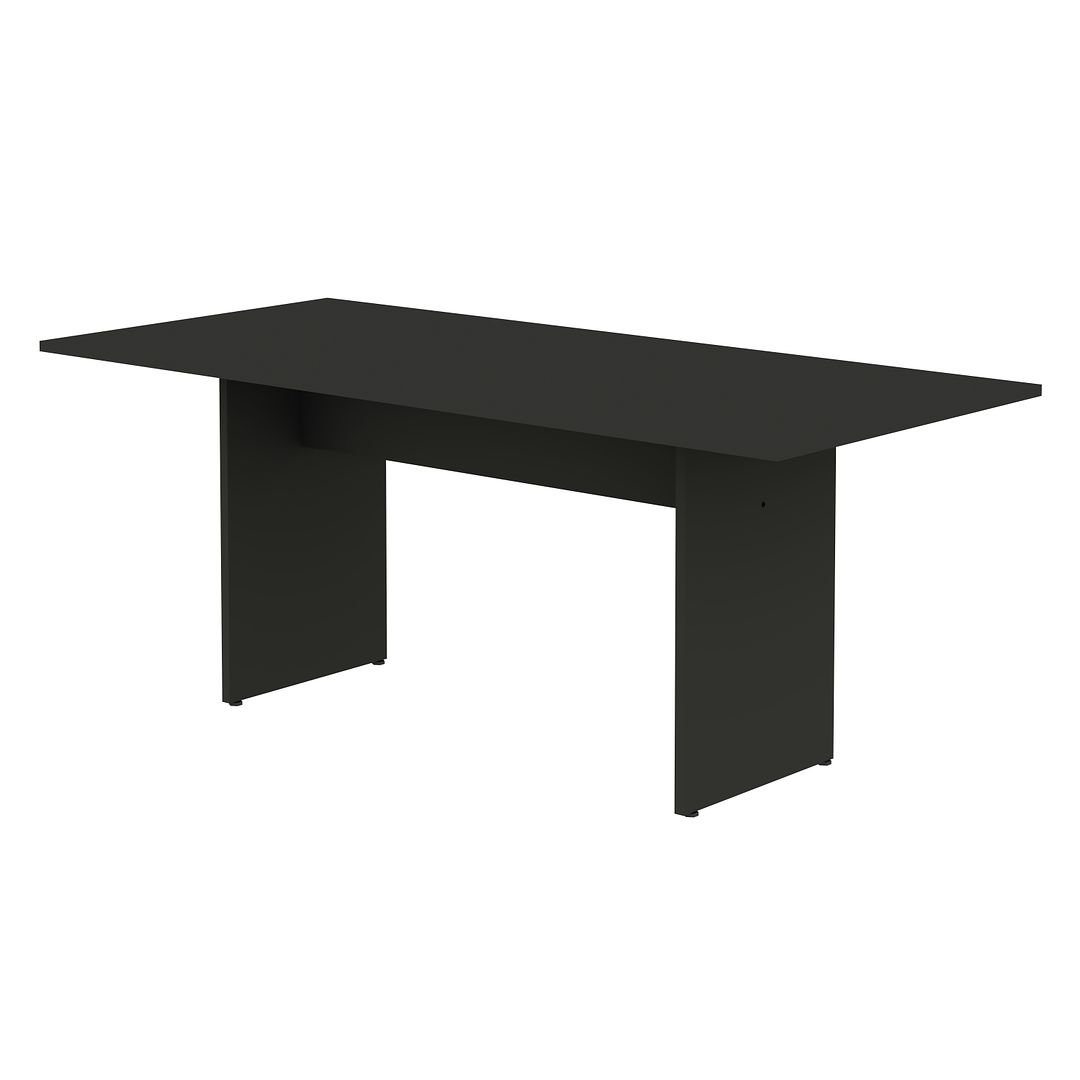 Manhattan Comfort Nomad 67.91 Modern Dining Table in Grey