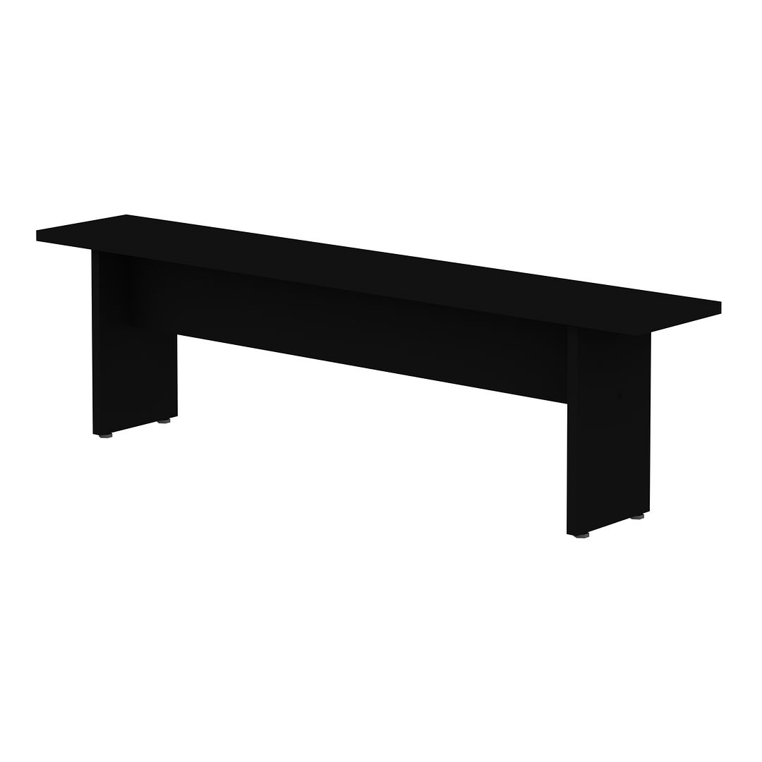 Manhattan Comfort Nomad 67.91 Modern Dining Bench in Black