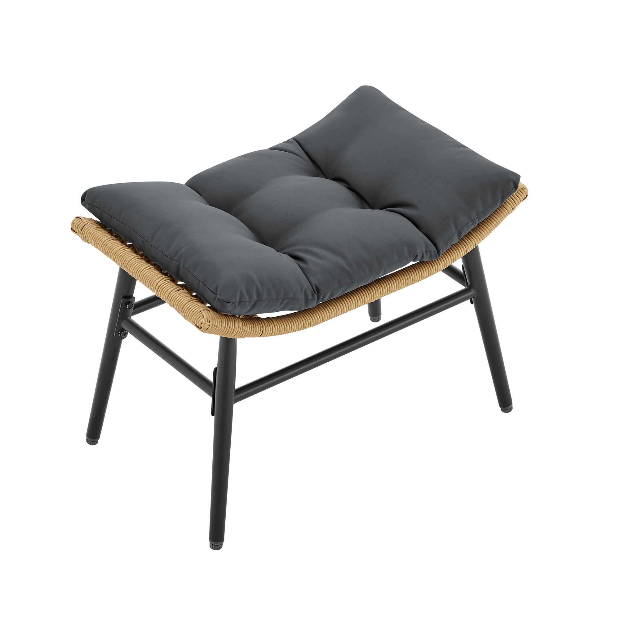 Manhattan Comfort Benson Rocking Chair - Thumbnail 4