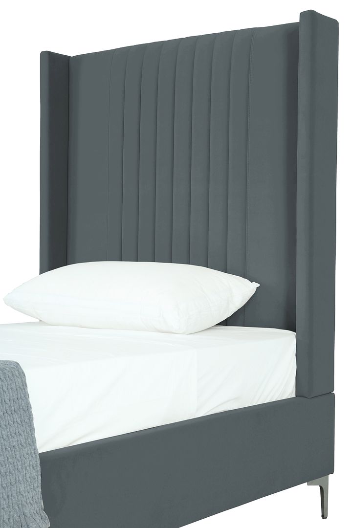 Manhattan Comfort Promenade Upholstered Bed - Thumbnail 5