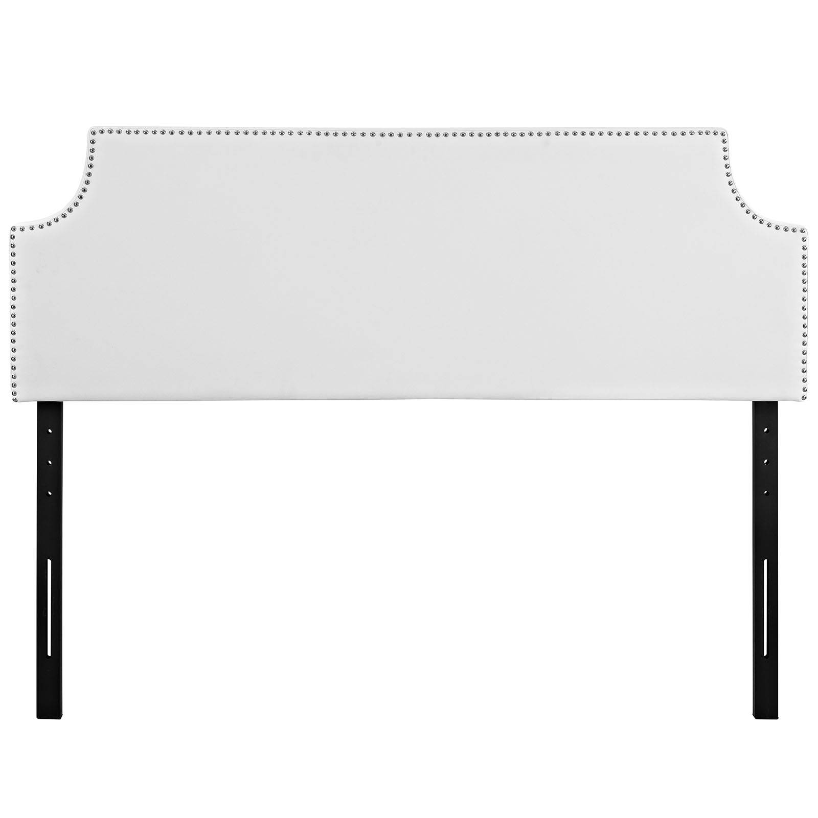 Modway Furniture Laura White Vinyl Full Headboard
