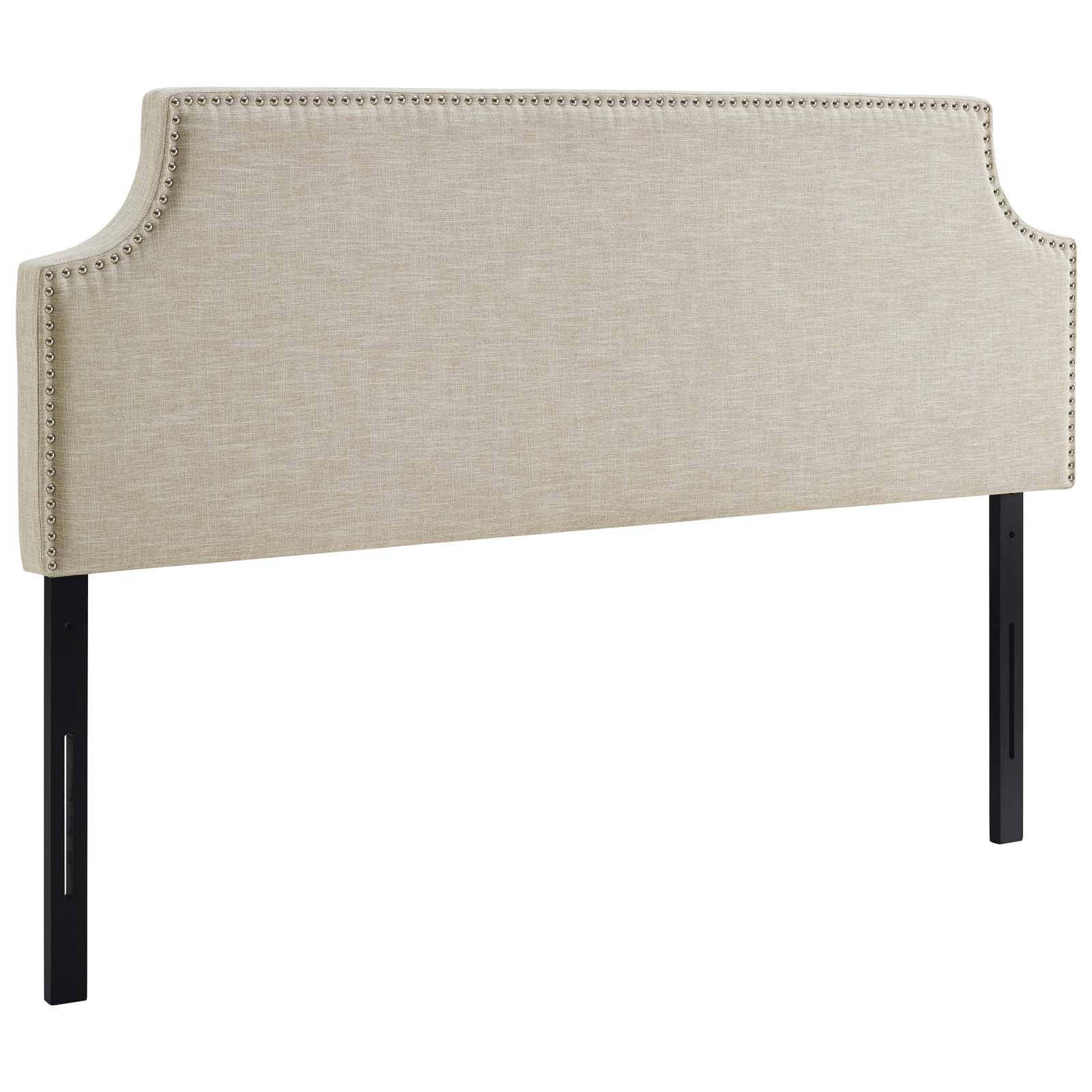 Modway Furniture Laura Beige Queen Upholstered Headboard