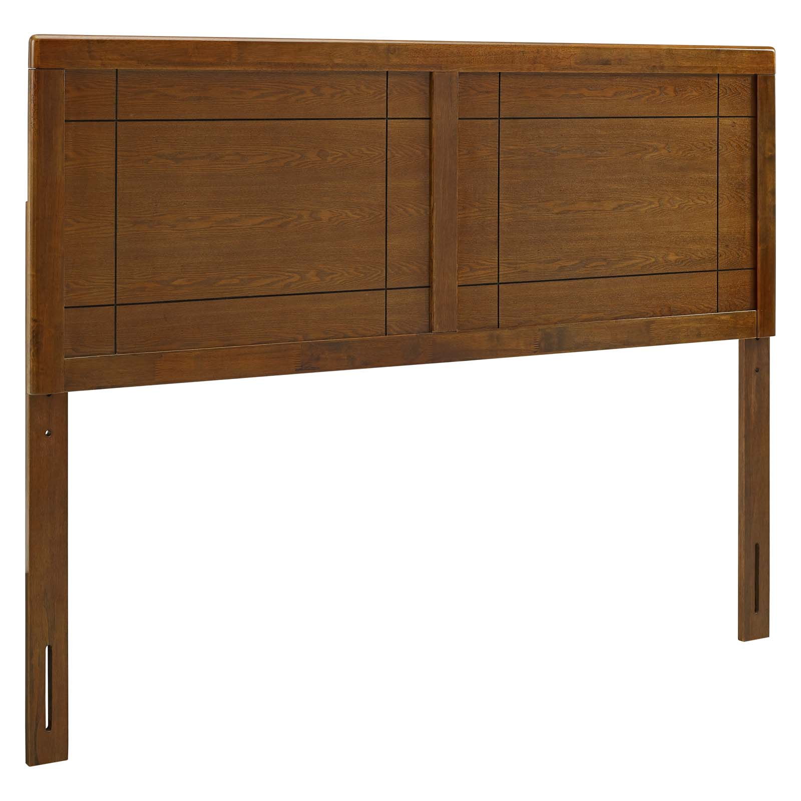 Modway Furniture Archie Walnut Wood Queen Headboard