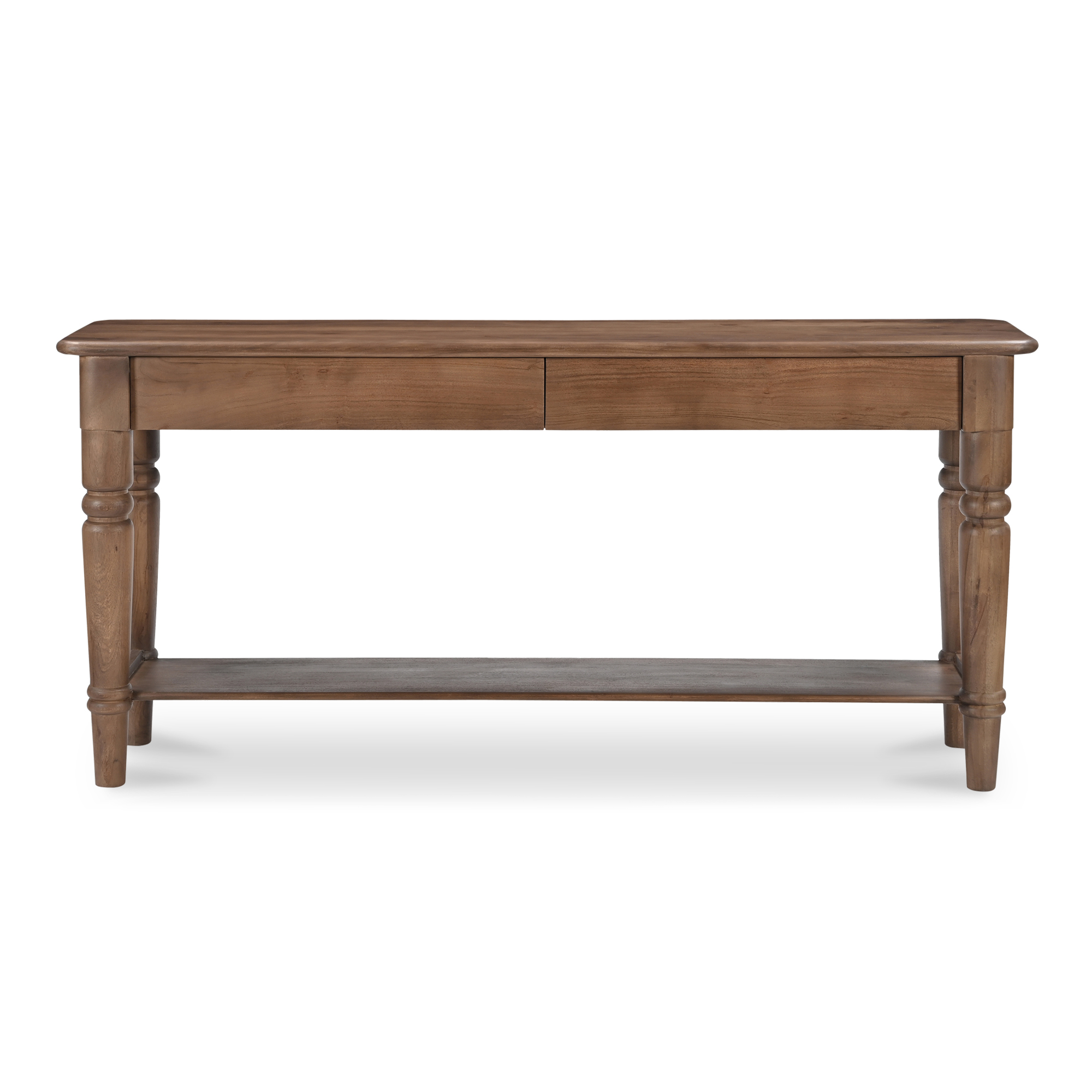 Moes Home Russet Brown Console Table