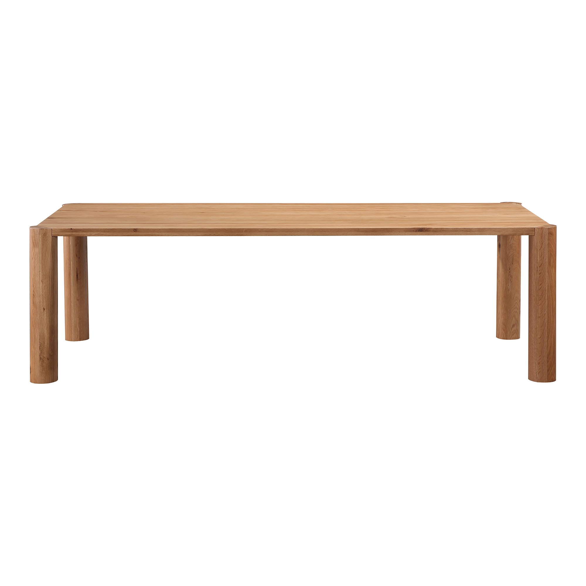 Moes Home Post Natural Oak Large Dining Table